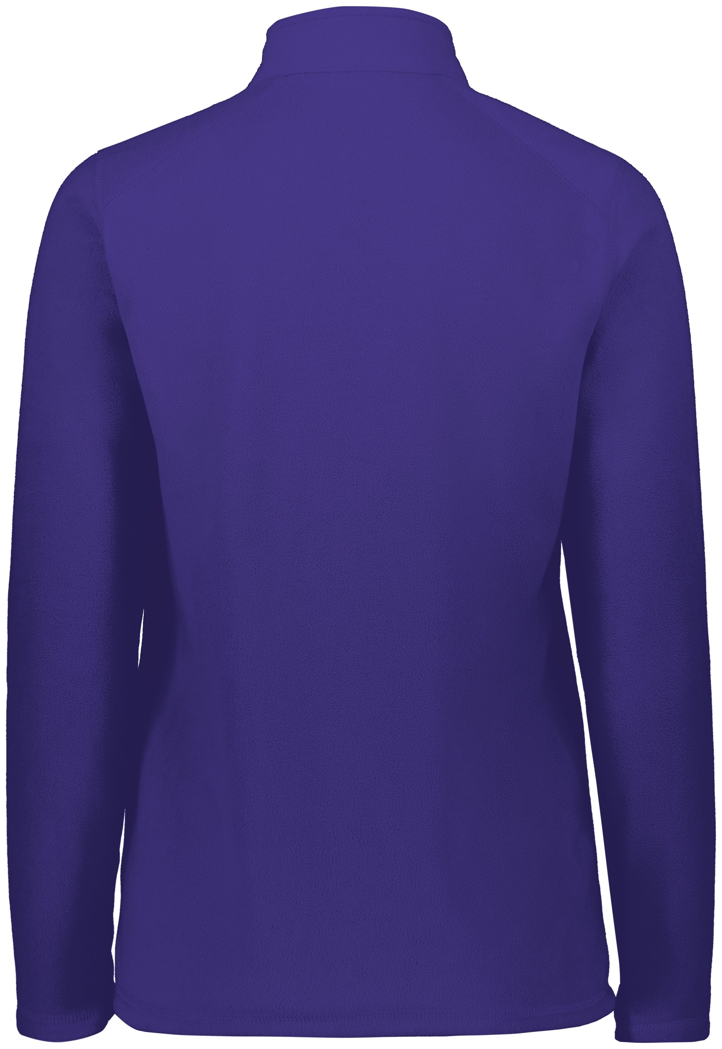 6864 Augusta Sportswear Ladies Micro-Lite Fleece Quarter-Zip Pullover - Back Image