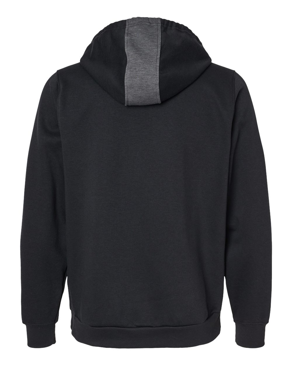 6865 Augusta Sportswear Unisex Three-Season Fleece Hooded Pullover - Back Image