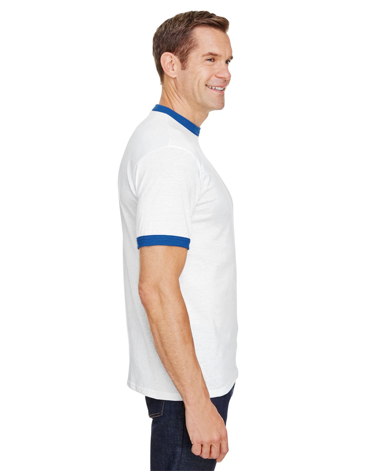 710 Augusta Sportswear RINGER T-SHIRT - Siide Image