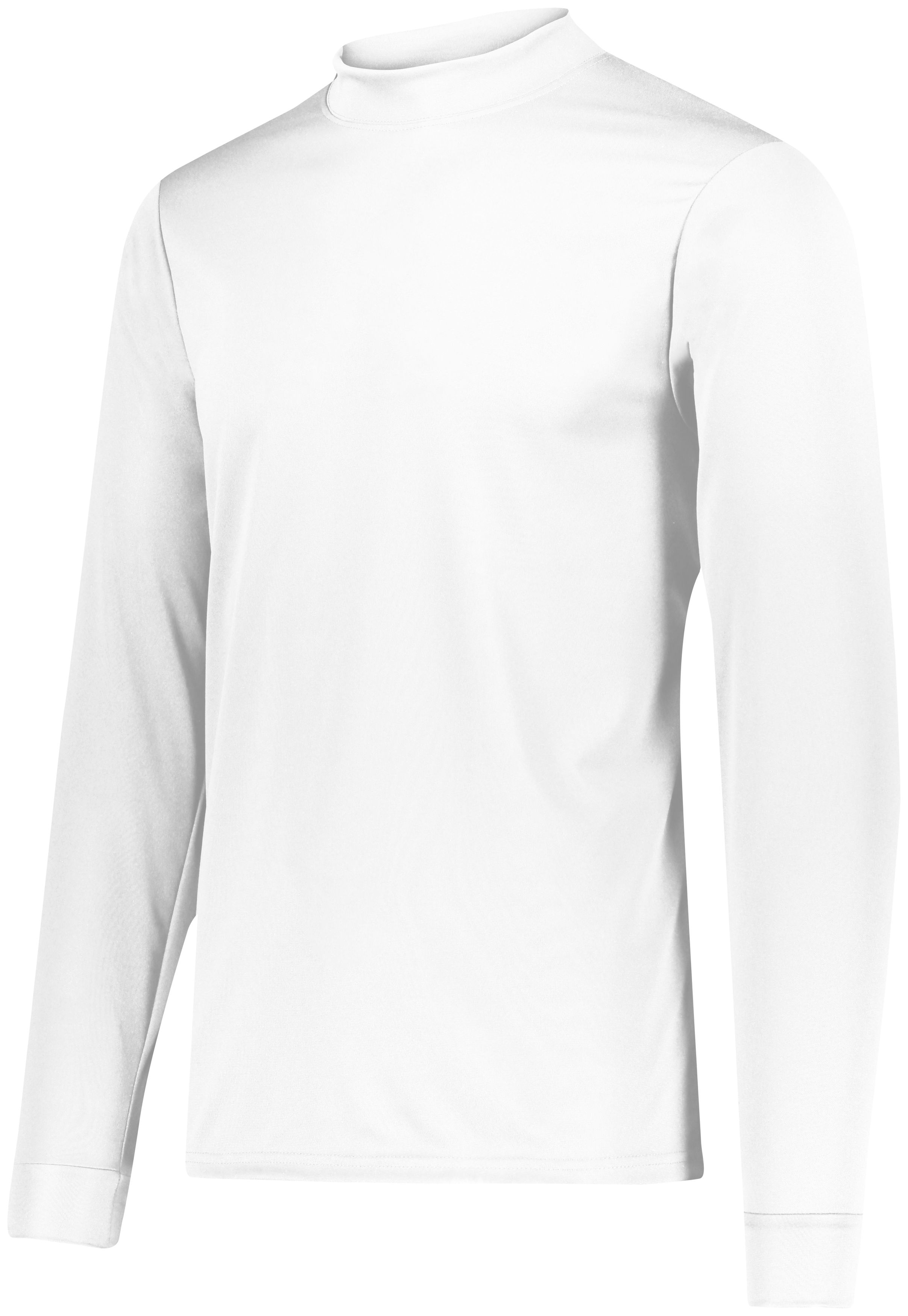 799 Augusta Sportswear Youth Wicking Mock Turtleneck - Siide Image