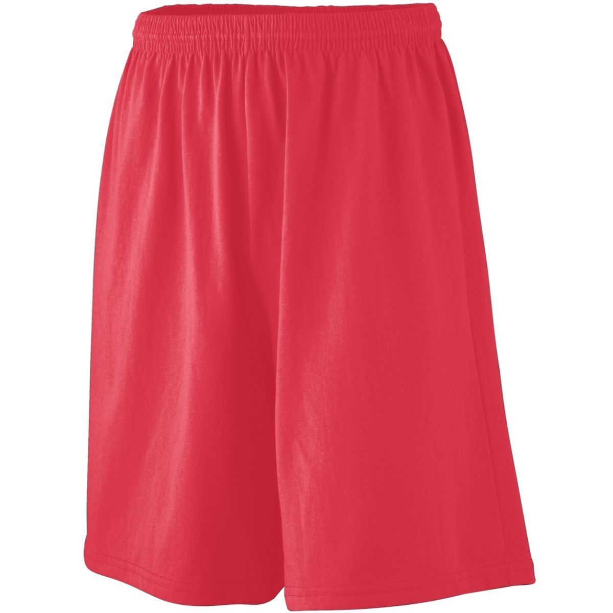 916 Augusta Sportswear YOUTH LONGER LENGTH JERSEY SHORTS - Siide Image