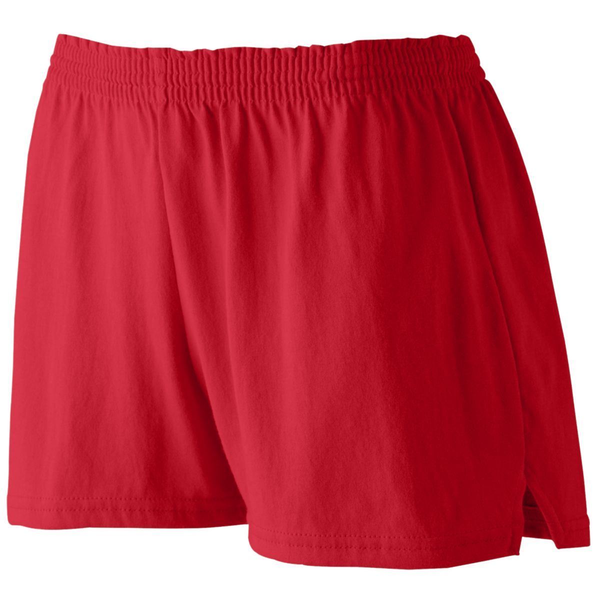 988 Augusta Sportswear Girls Trim Fit Jersey Shorts - Back Image