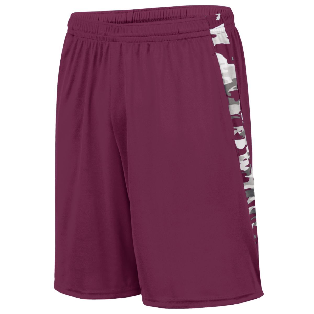 1433 Augusta Sportswear YOUTH MOD CAMO TRAINING SHORTS Zoom Image