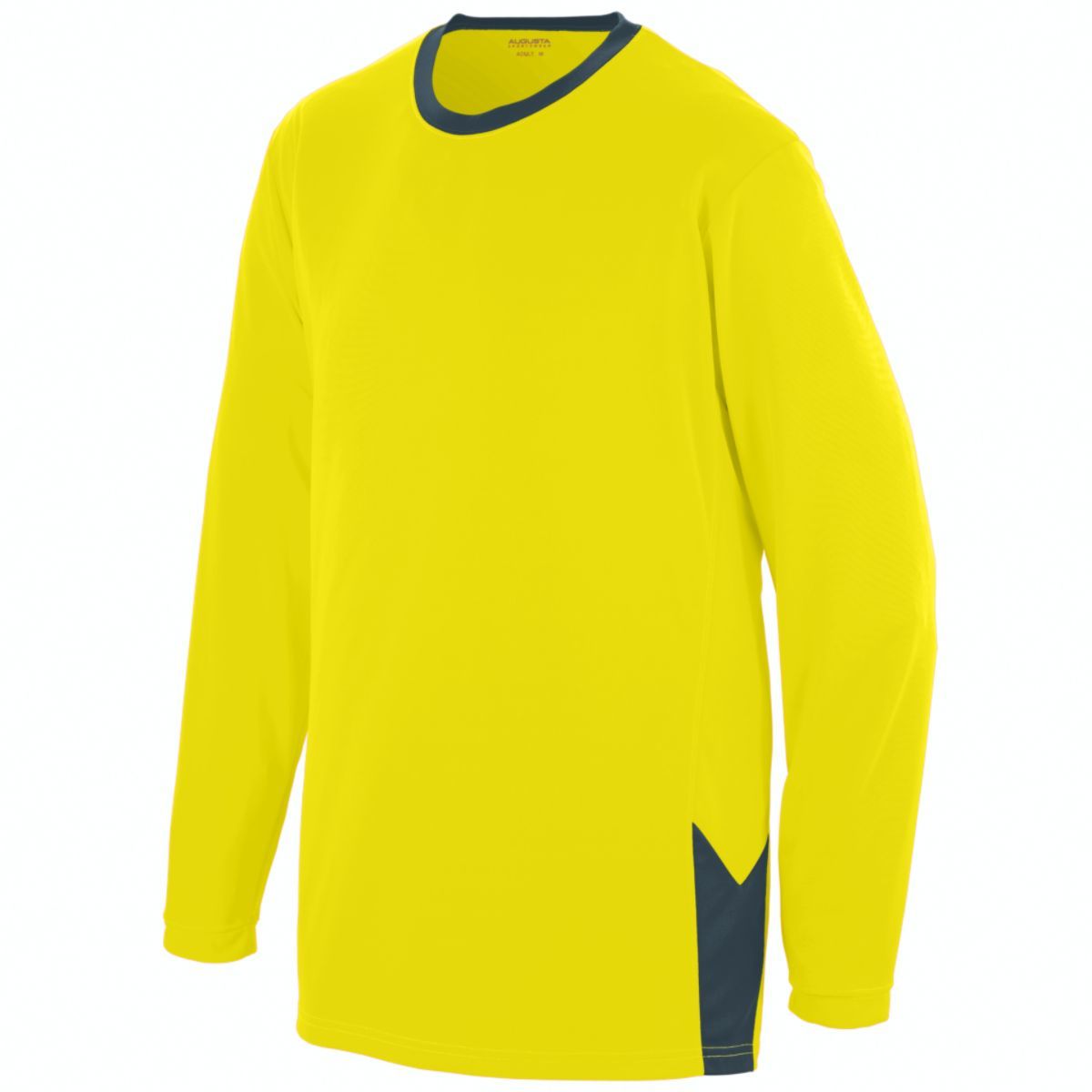 1717 Augusta Sportswear BLOCK OUT LONG SLEEVE JERSEY - Siide Image