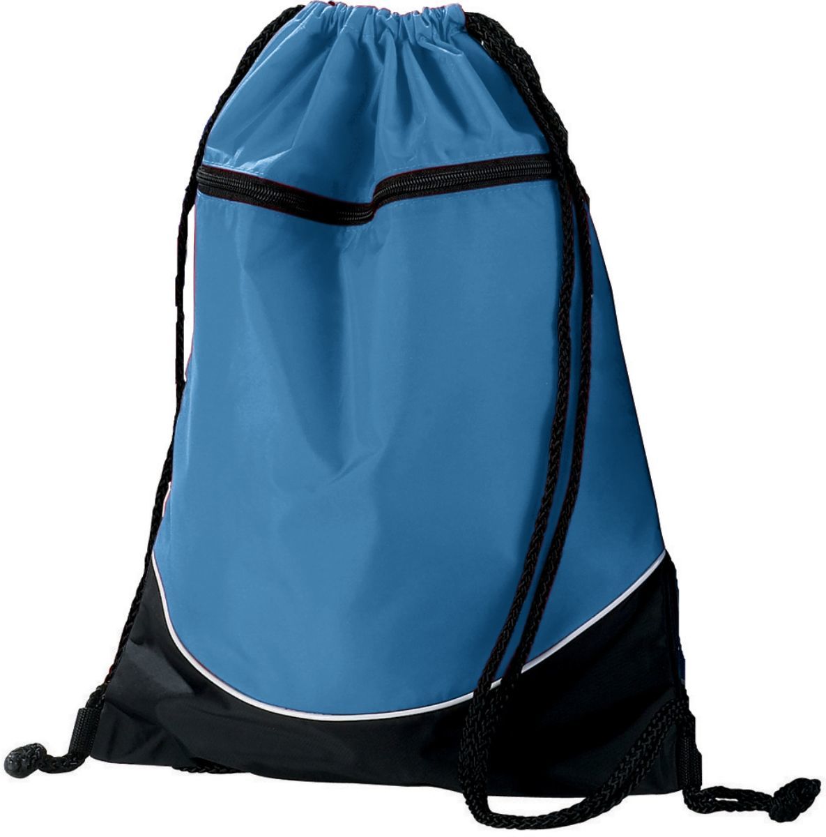 1920 Augusta Sportswear TRI-COLOR DRAWSTRING BACKPACK 1920 Augusta Sportswear TRI-COLOR DRAWSTRING BACKPACK - Back Image