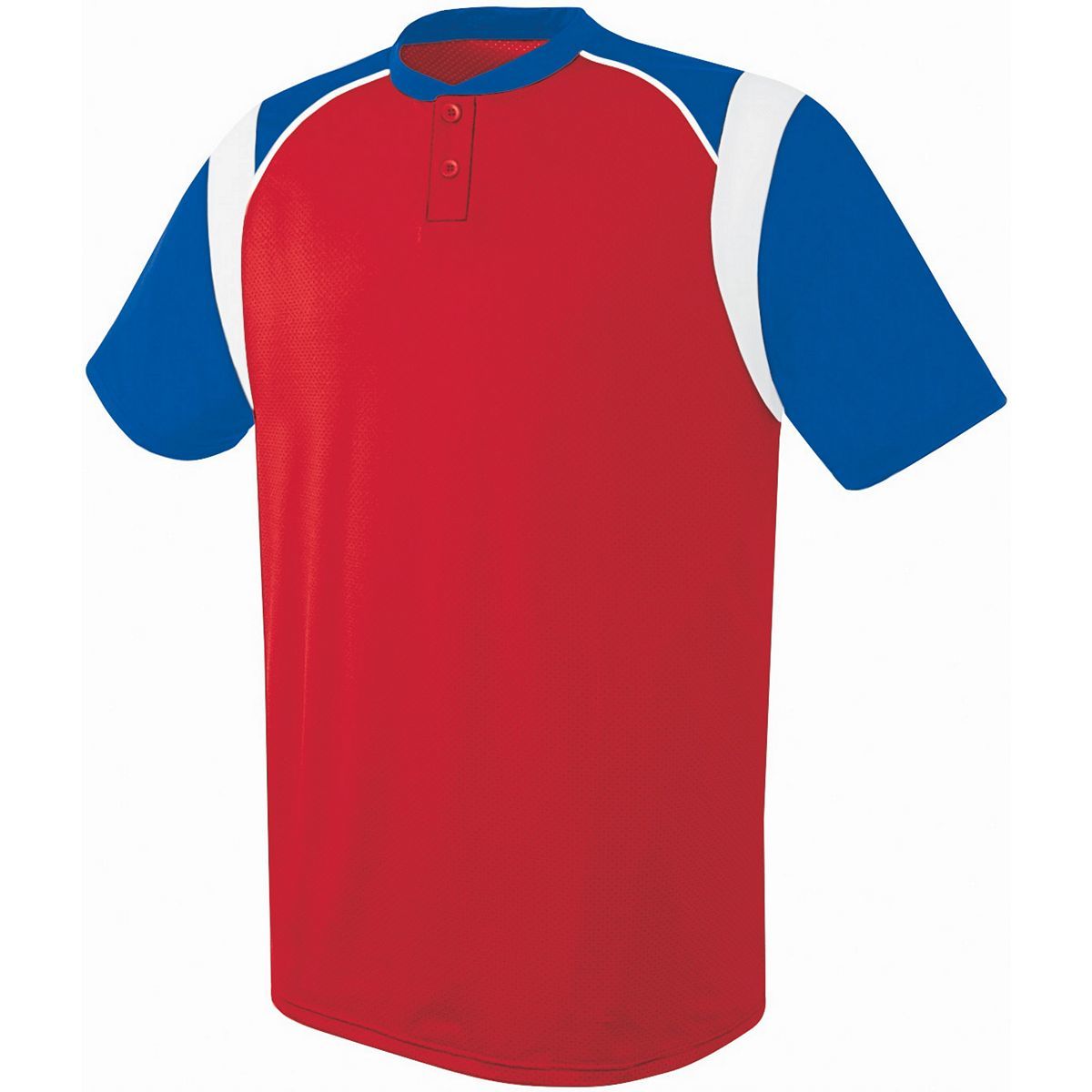 312201 Augusta Sportswear Youth Wildcard Two-Button Jersey - Siide Image