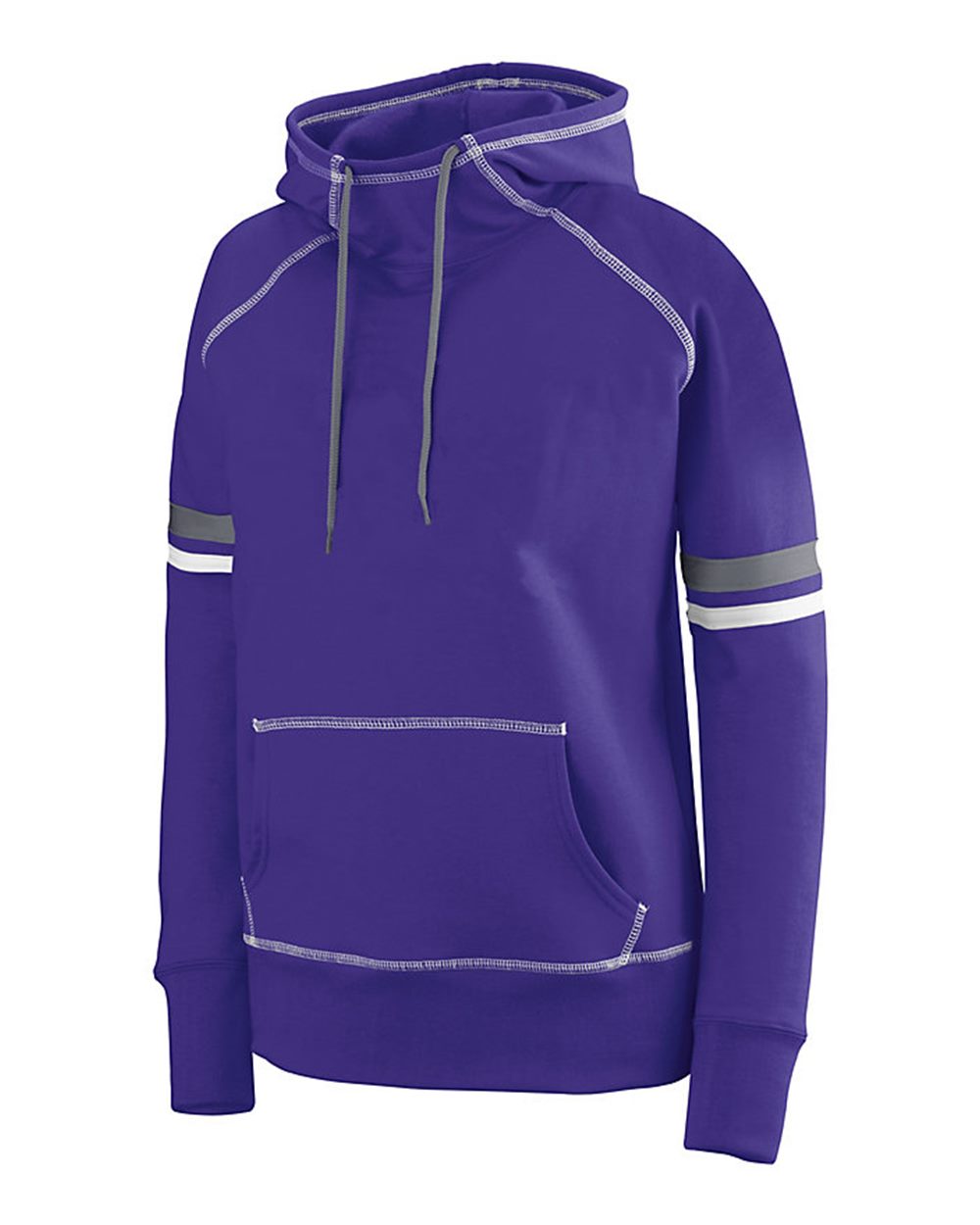 5440 Augusta Sportswear Womens Spry Hoodie - Siide Image