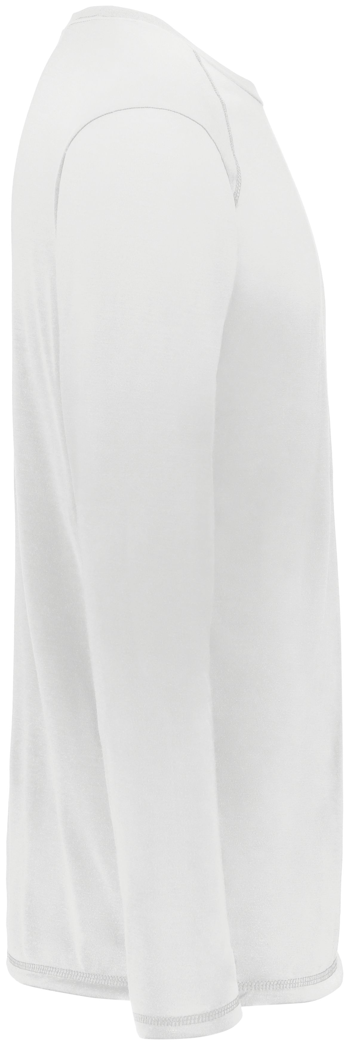 6846 Augusta Sportswear Youth Super Soft-Spun Poly Long Sleeve Tee - Siide Image