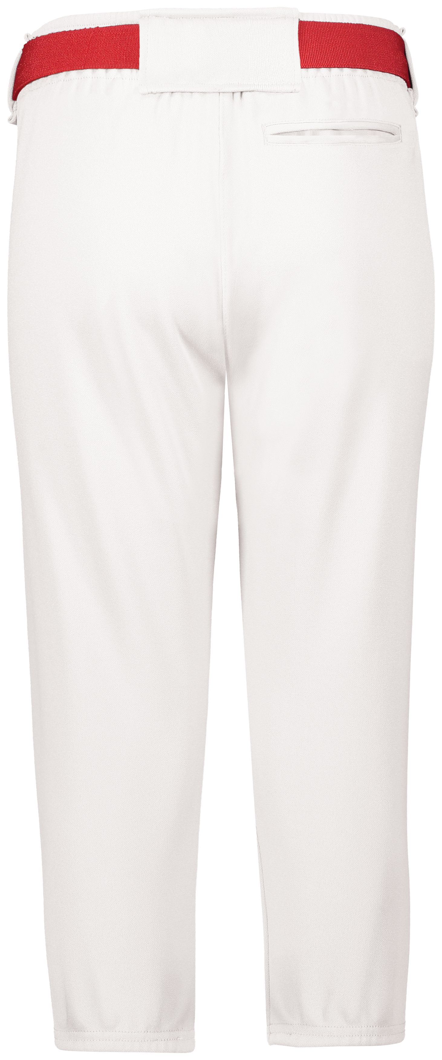 6851 Augusta Sportswear Youth Gamer Pull-Up Baseball Pant With Loops - Back Image