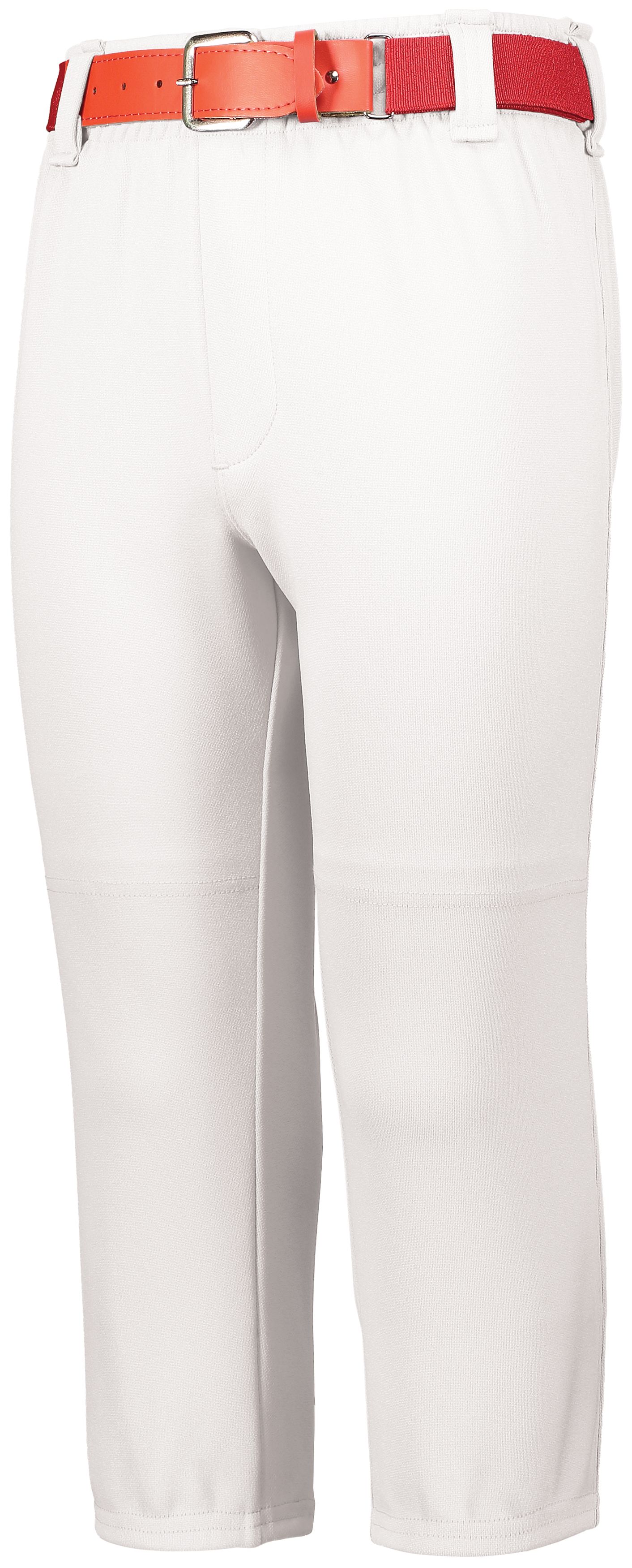 6851 Augusta Sportswear Youth Gamer Pull-Up Baseball Pant With Loops 6851 Augusta Sportswear Youth Gamer Pull-Up Baseball Pant With Loops