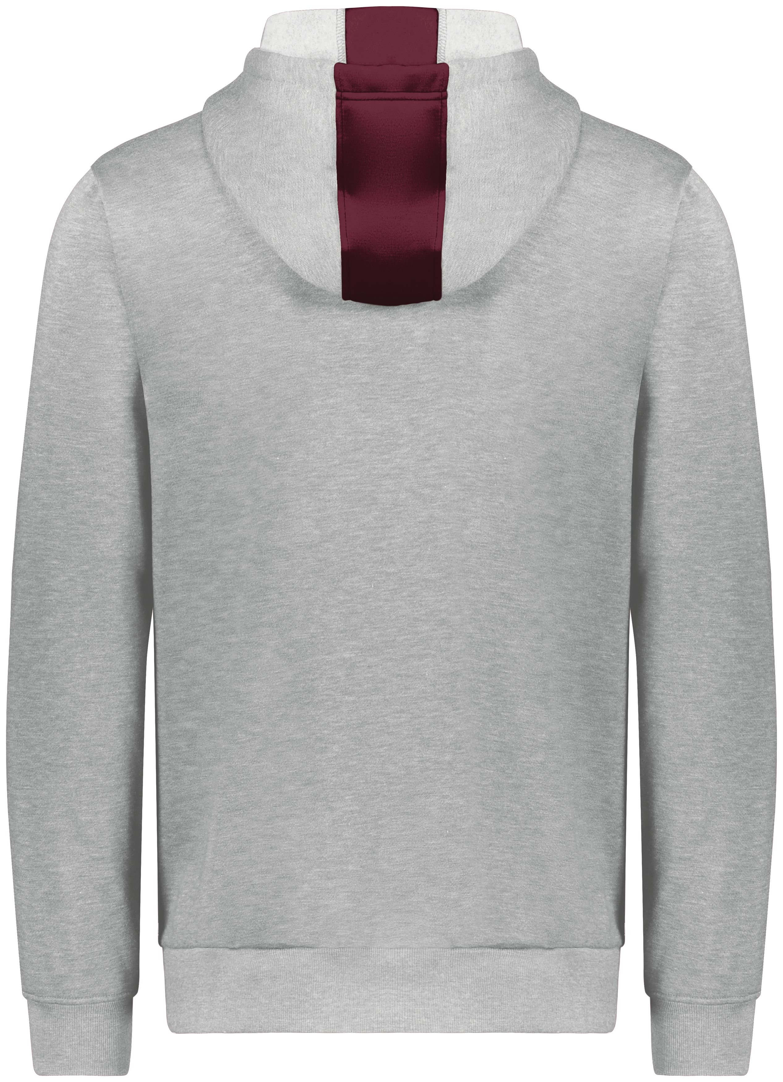 6865 Augusta Sportswear Unisex Three-Season Fleece Hooded Pullover 6865 Augusta Sportswear Unisex Three-Season Fleece Hooded Pullover - Back Image