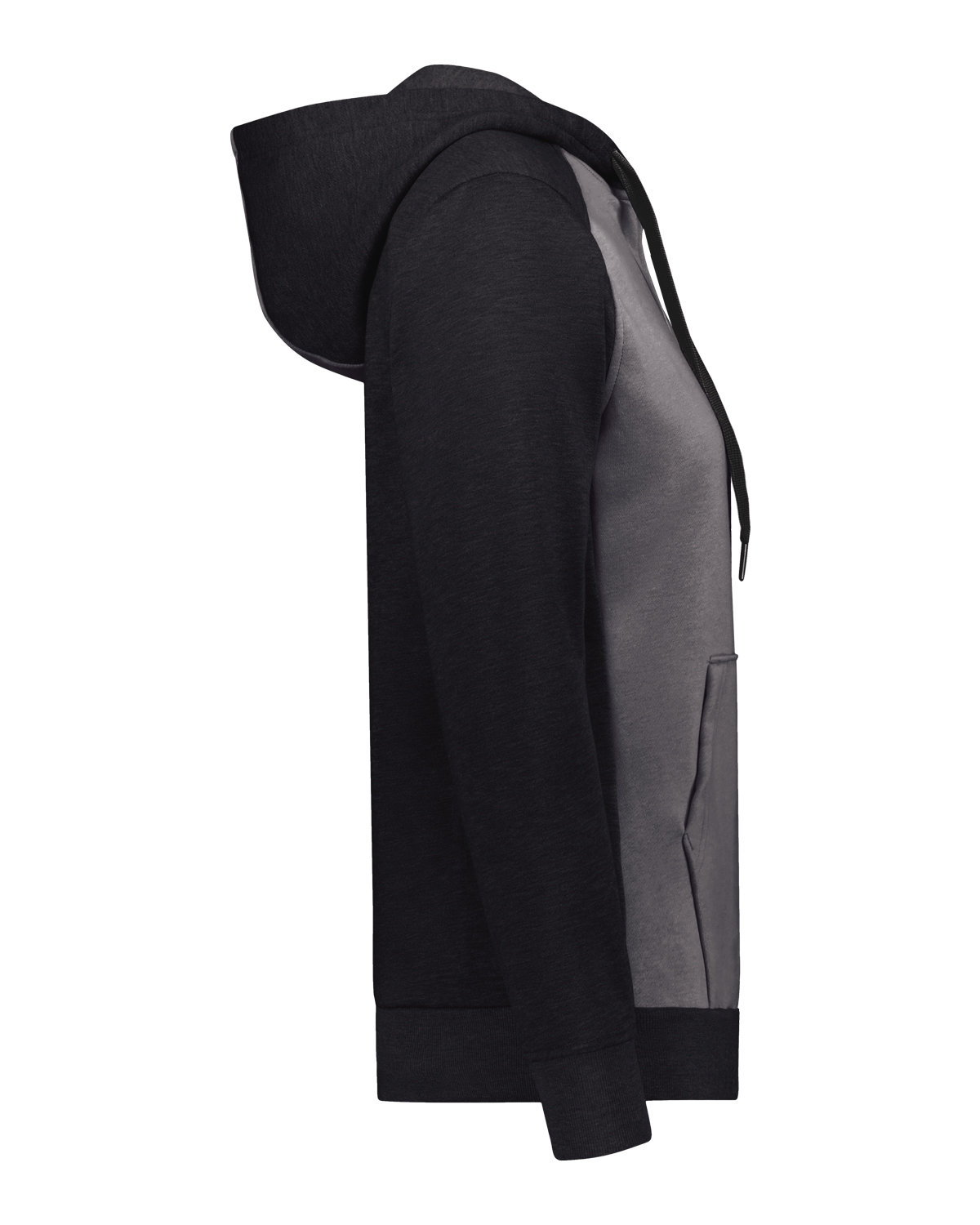 6867AG Augusta Sportswear Ladies Three-Season Fleece Hooded Pullover - Siide Image