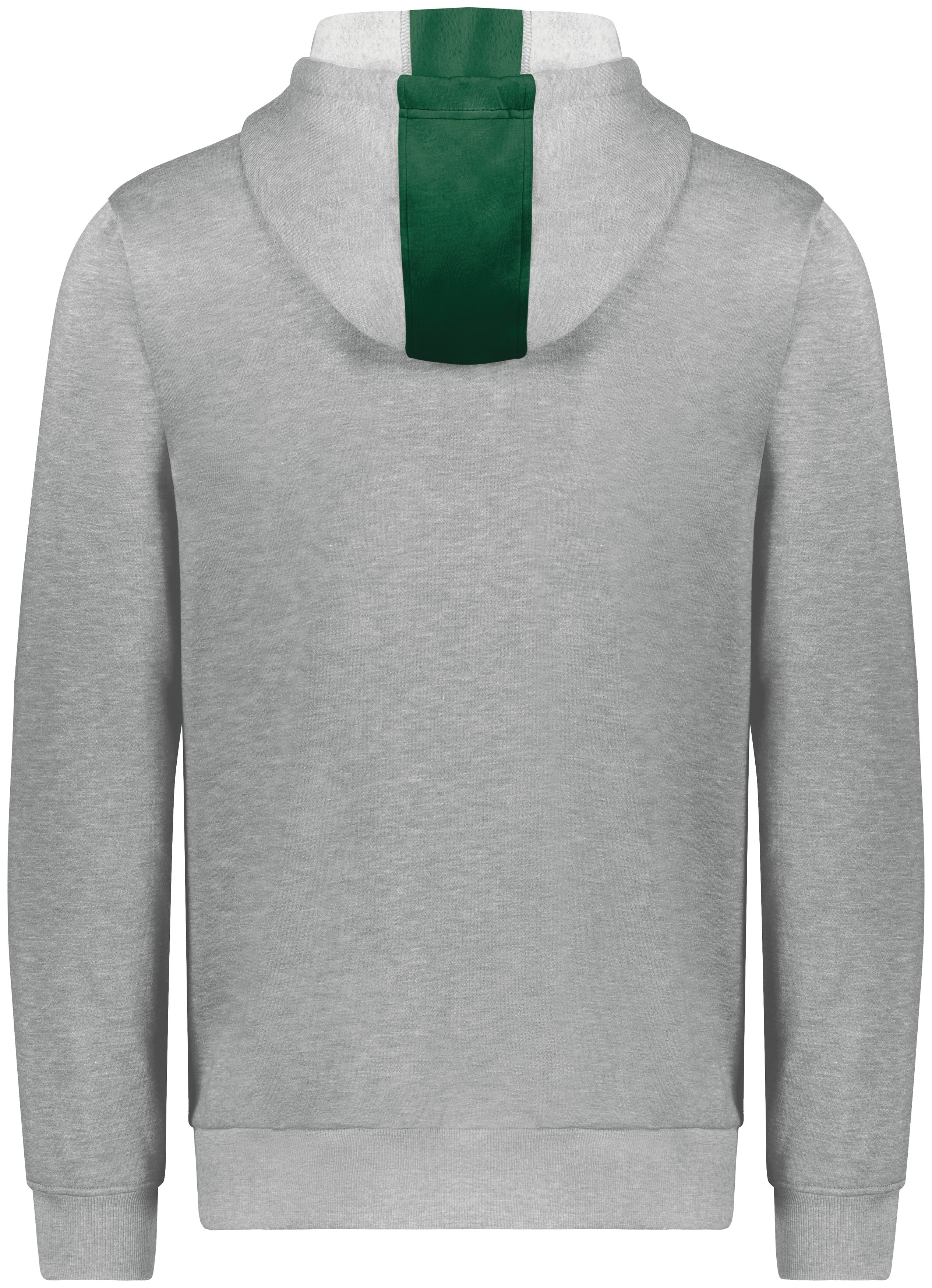 6899 Augusta Sportswear Three-Season Fleece Full Zip Hoodie - Back Image