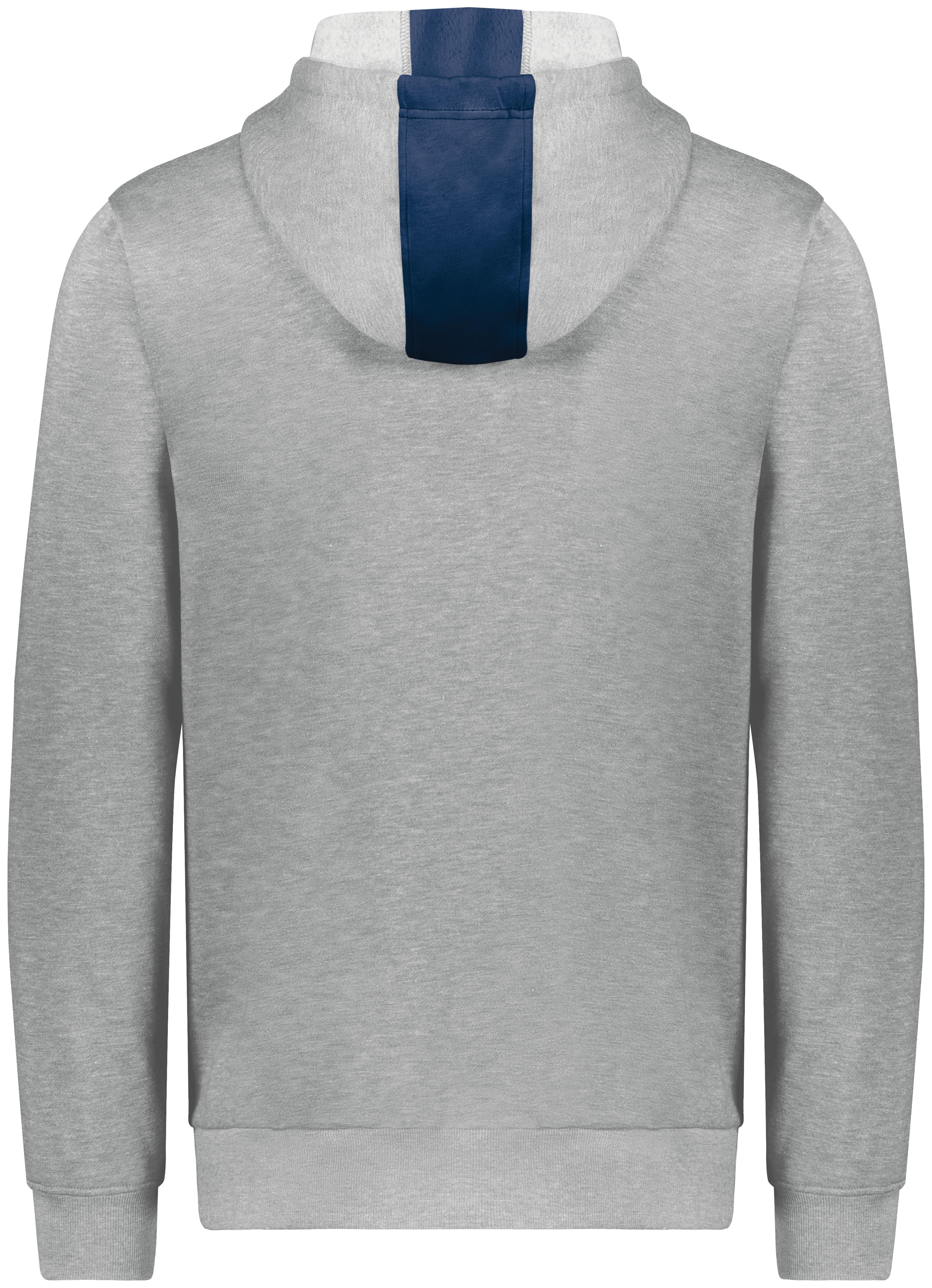 6900 Augusta Sportswear Youth Three-Season Fleece Full Zip Hoodie - Back Image