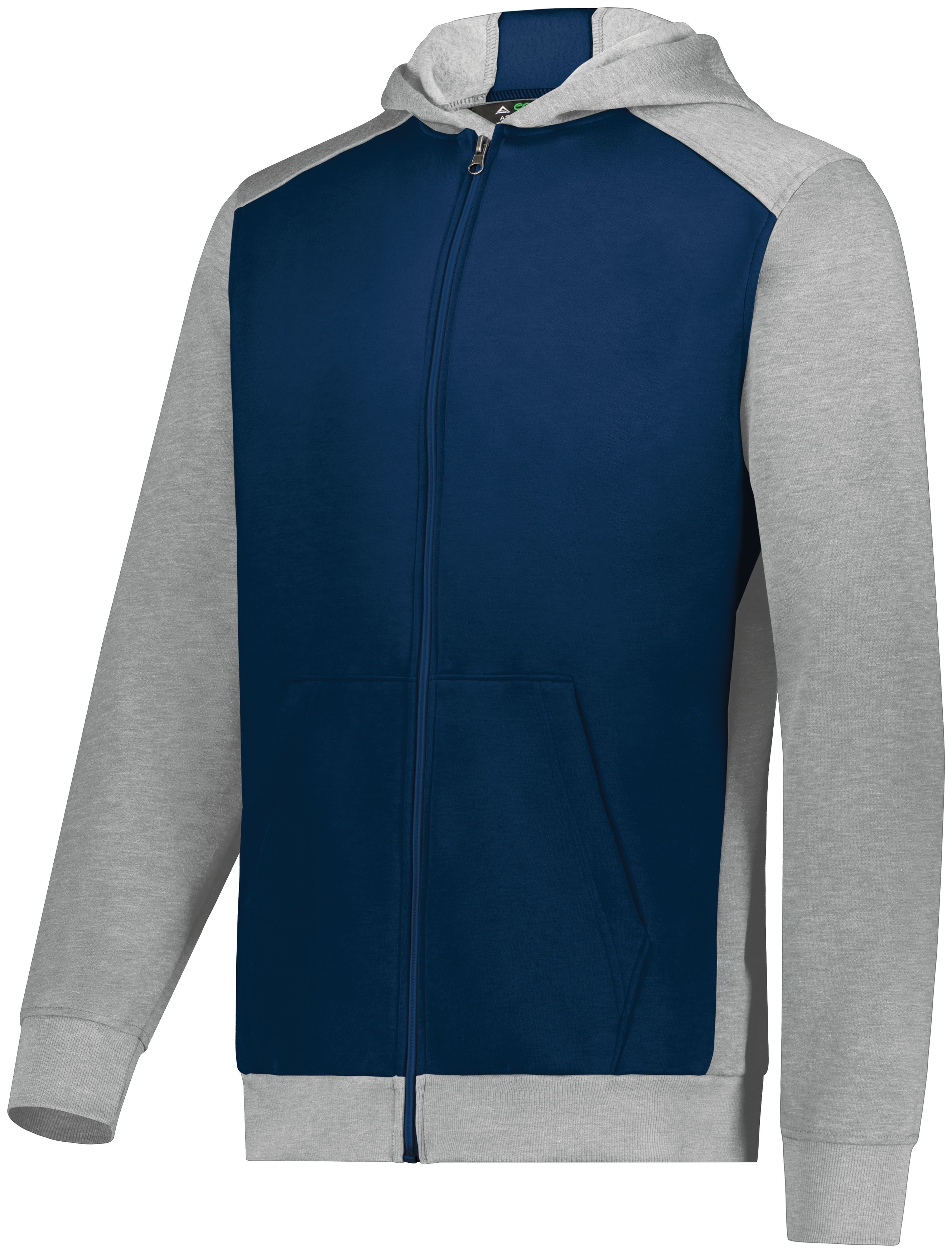 6900 Augusta Sportswear Youth Three-Season Fleece Full Zip Hoodie