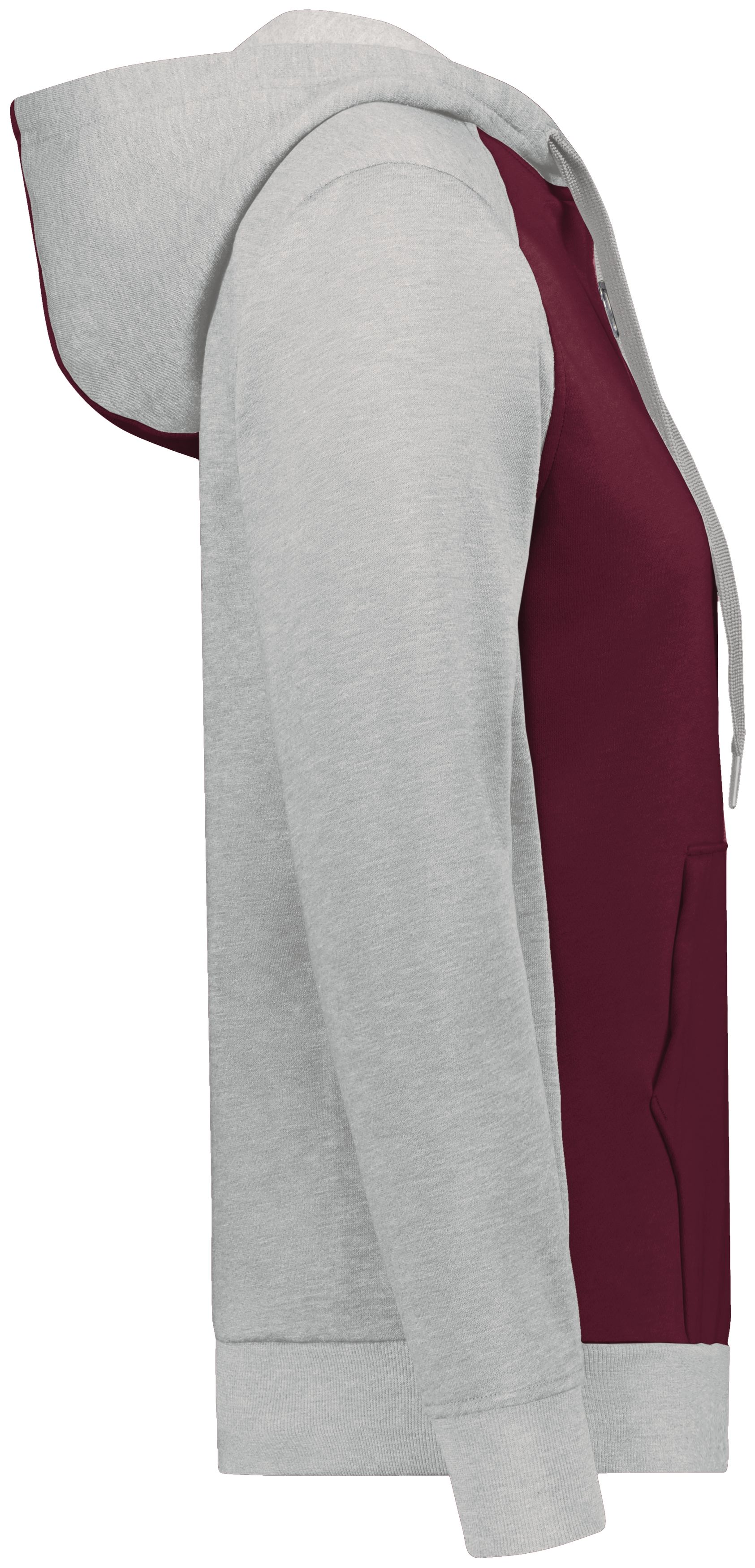 6901 Augusta Sportswear Ladies Three-Season Fleece Full Zip Hoodie 6901 Augusta Sportswear Ladies Three-Season Fleece Full Zip Hoodie - Siide Image