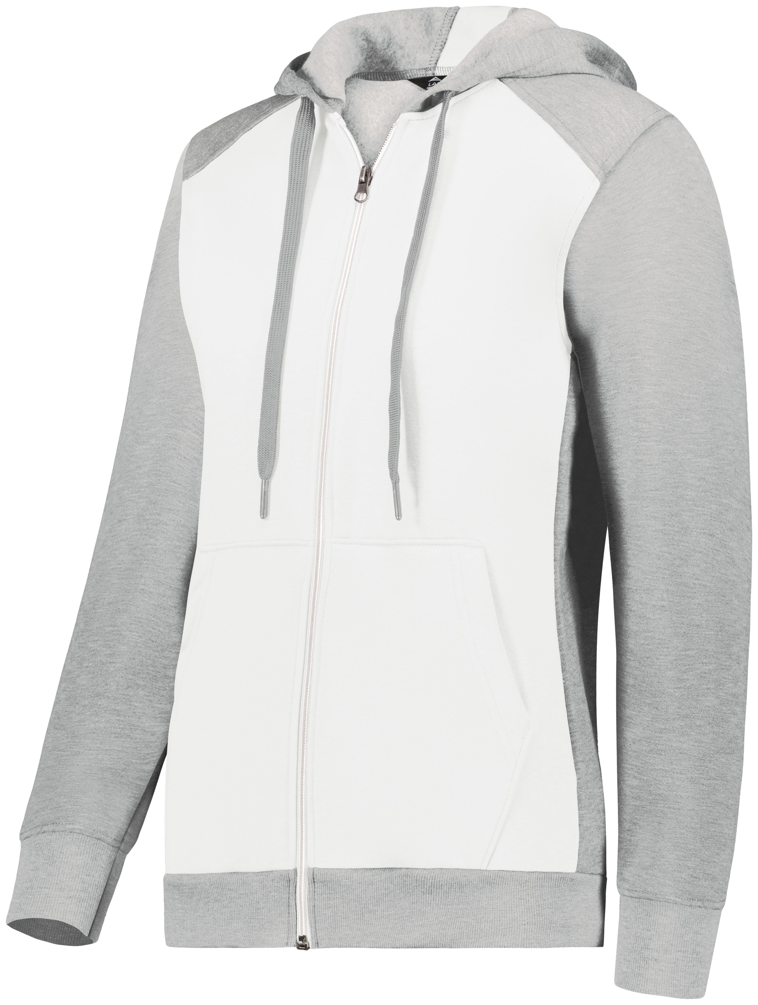 6901 Augusta Sportswear Ladies Three-Season Fleece Full Zip Hoodie