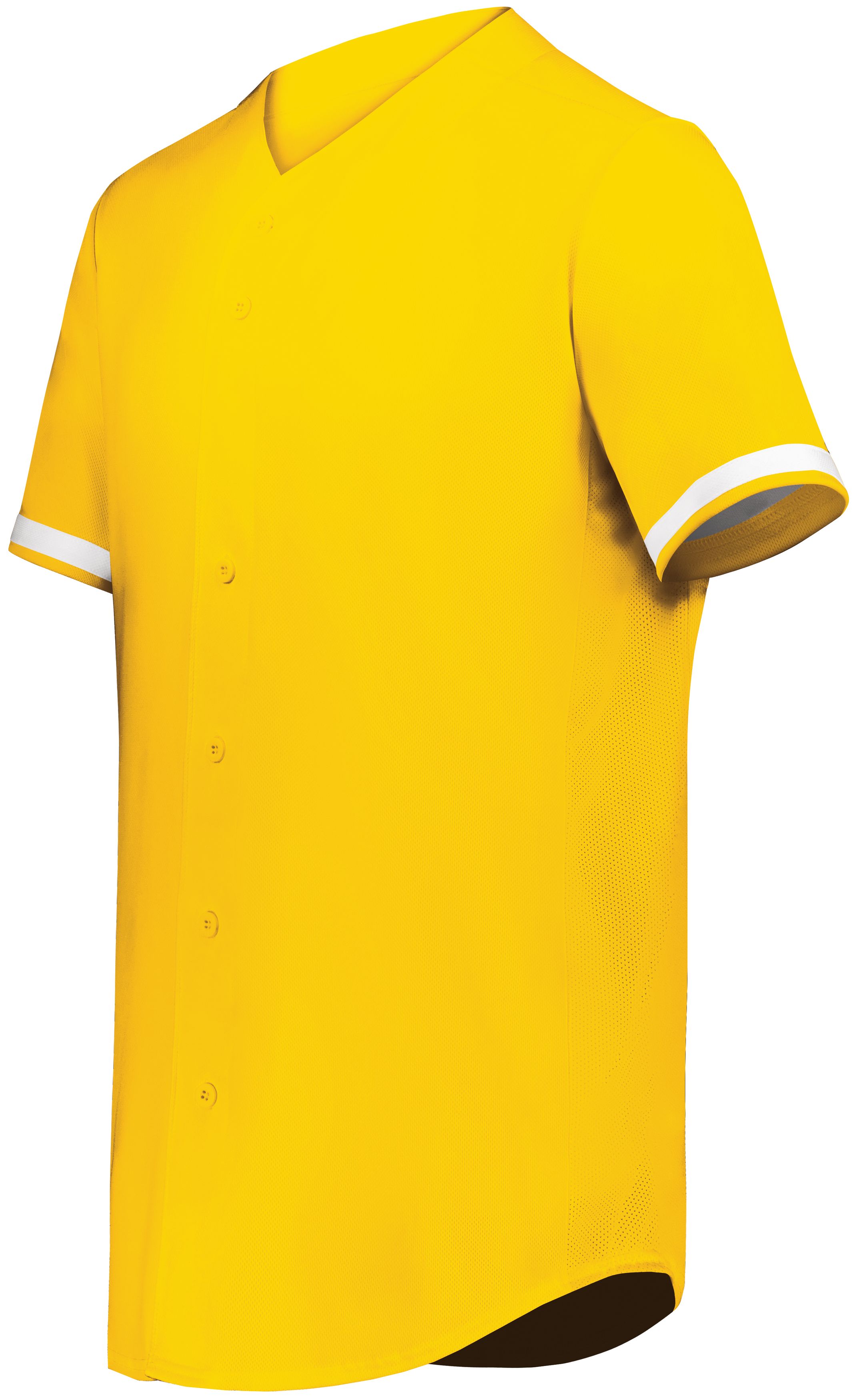 6910 Augusta Sportswear Youth Cutter+ Full Button Baseball Jersey Zoom Image