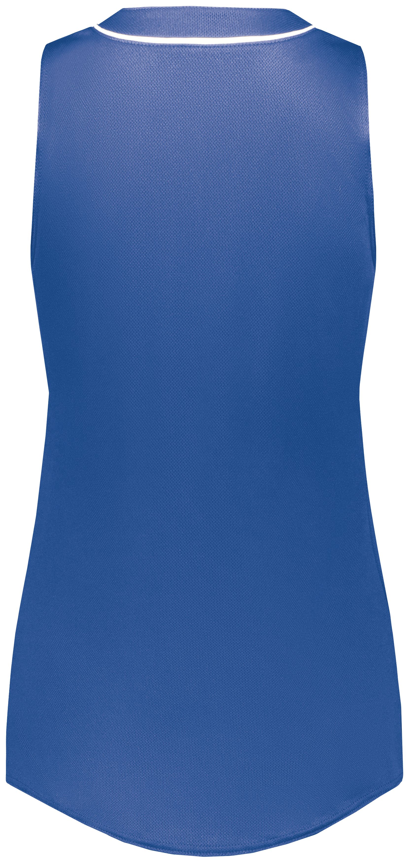 6913 Augusta Sportswear Ladies Cutter+ Sleeveless Jersey - Back Image