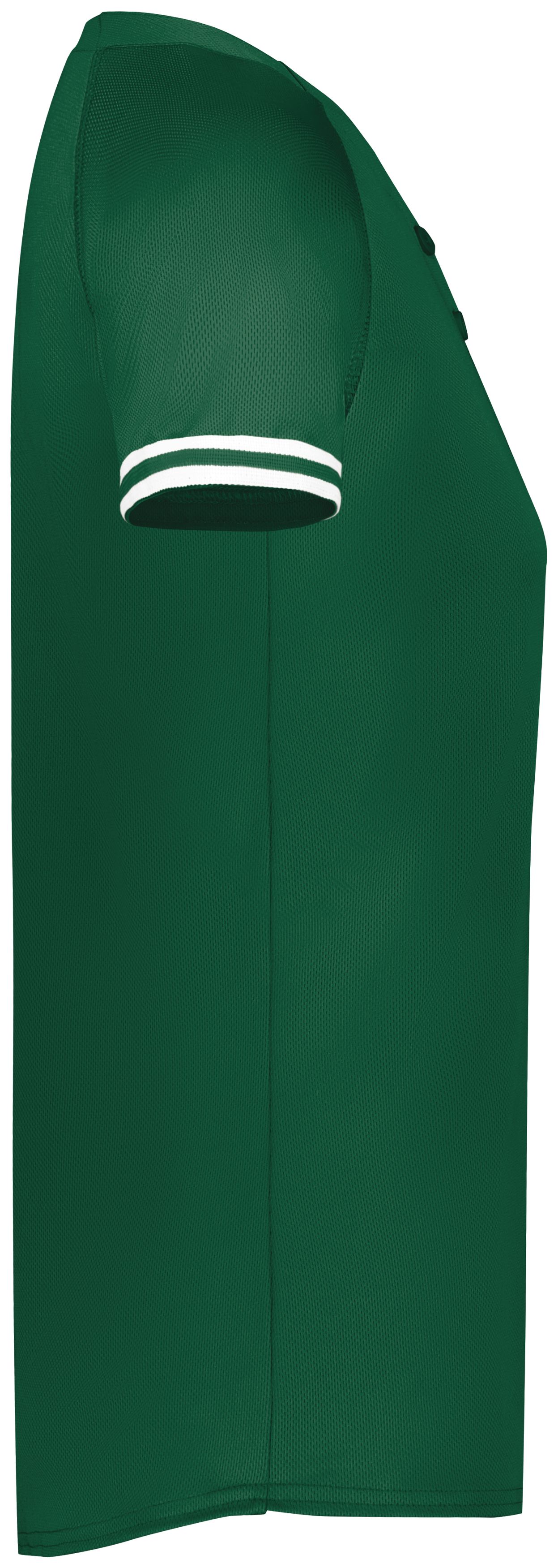 6917 Augusta Sportswear Ladies Cutter+ Henley Jersey - Siide Image