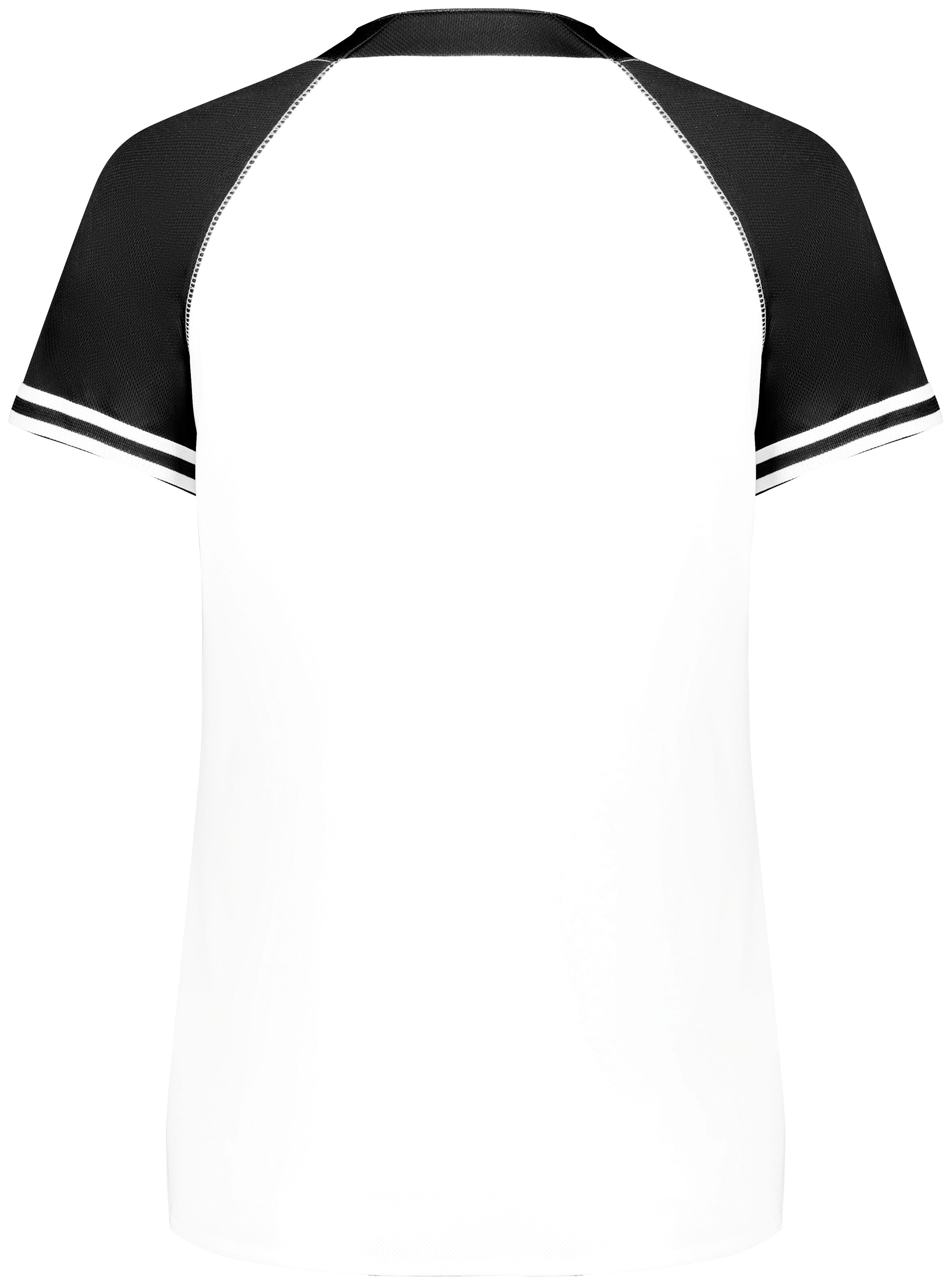 6917 Augusta Sportswear Ladies Cutter+ Henley Jersey - Back Image