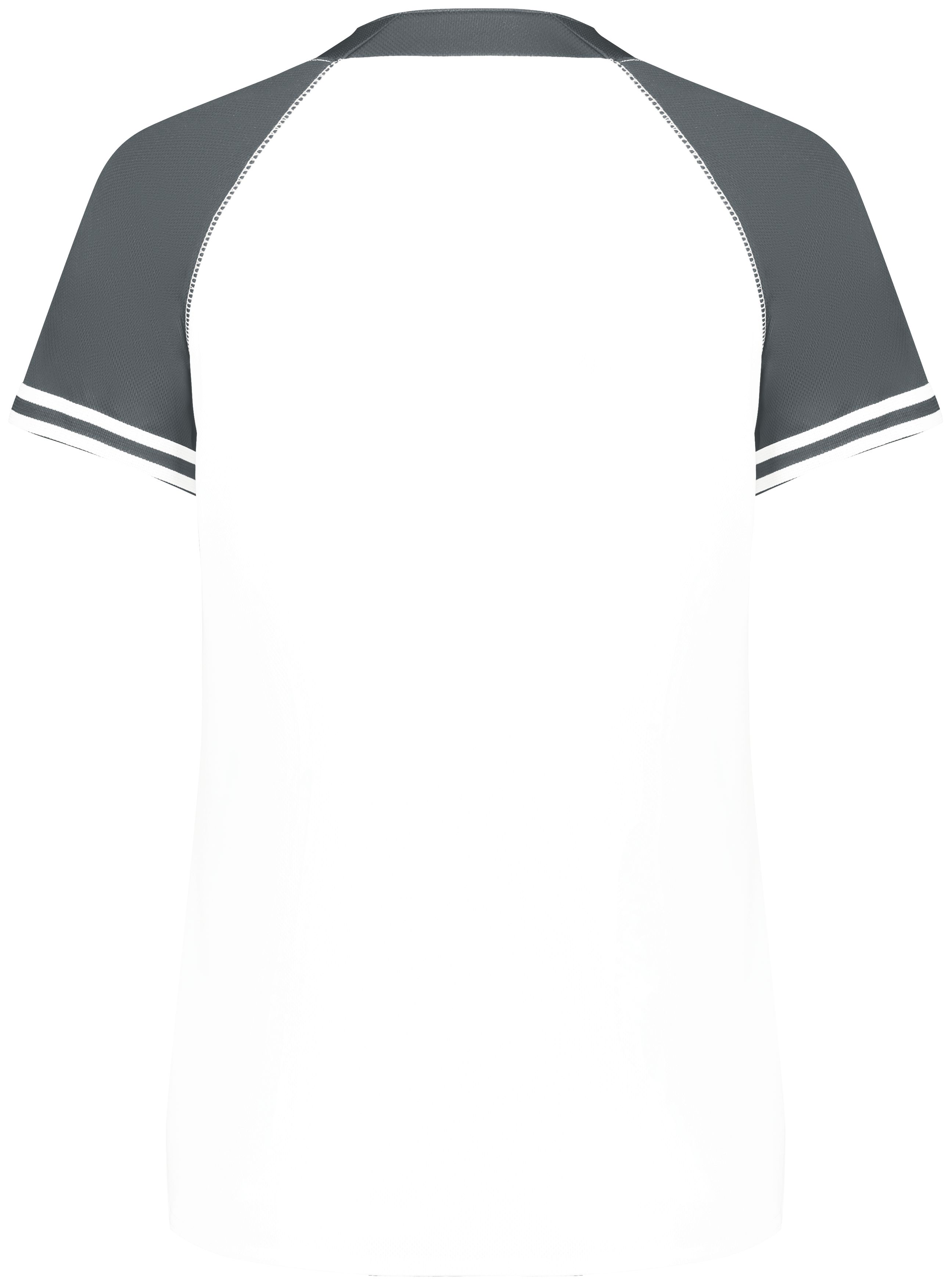 6918 Augusta Sportswear Girls Cutter+ Henley Jersey - Back Image