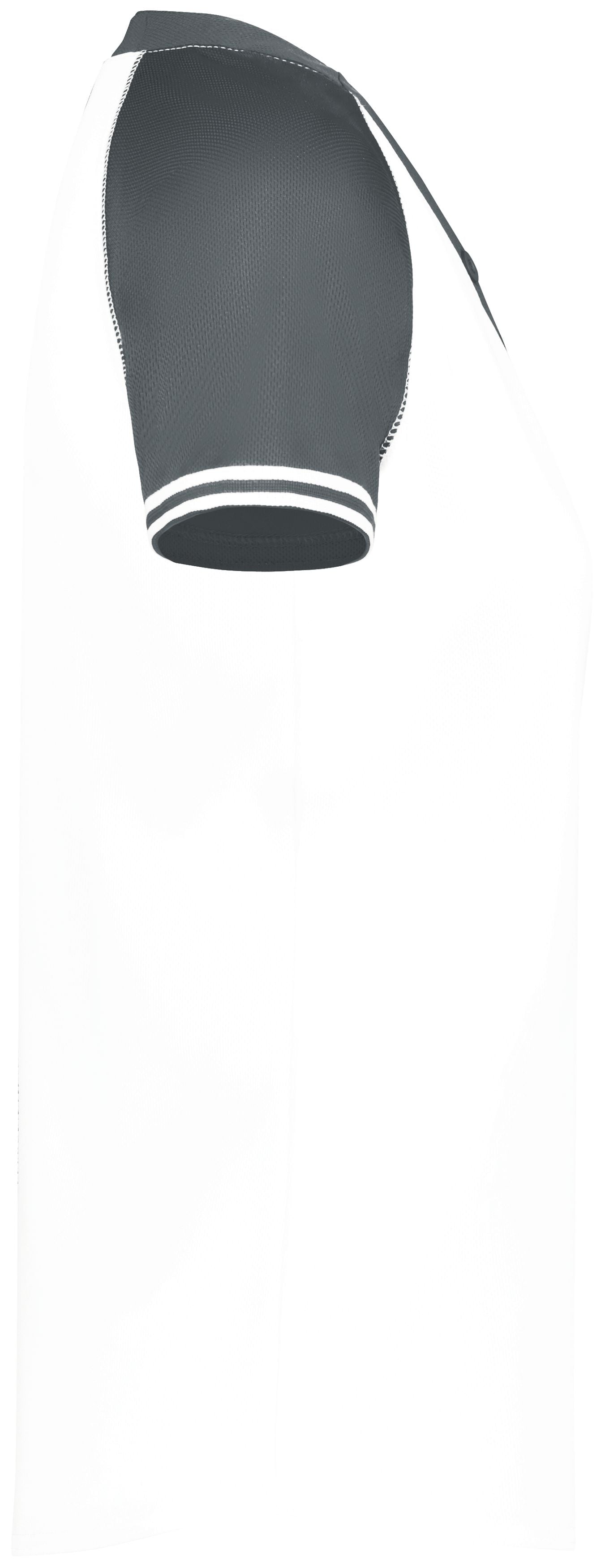 6918 Augusta Sportswear Girls Cutter+ Henley Jersey - Siide Image