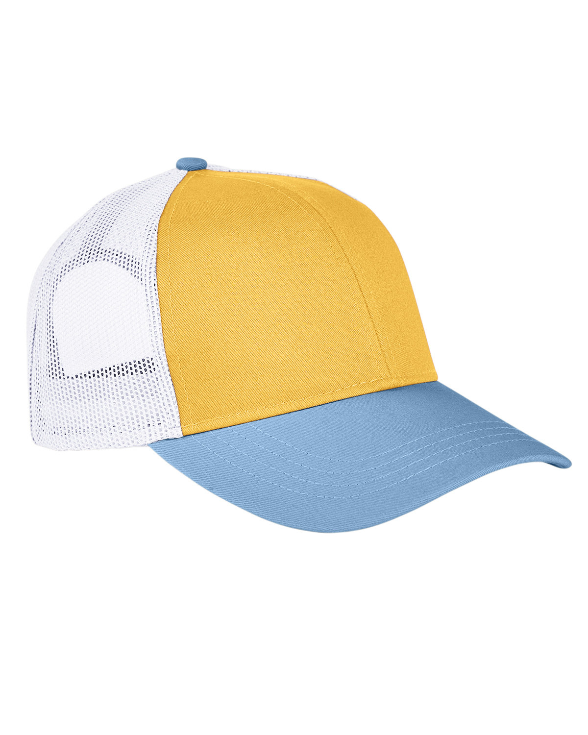 AP1919 Authentic Pigment Tri-Color Trucker Cap AP1919 Authentic Pigment Tri-Color Trucker Cap