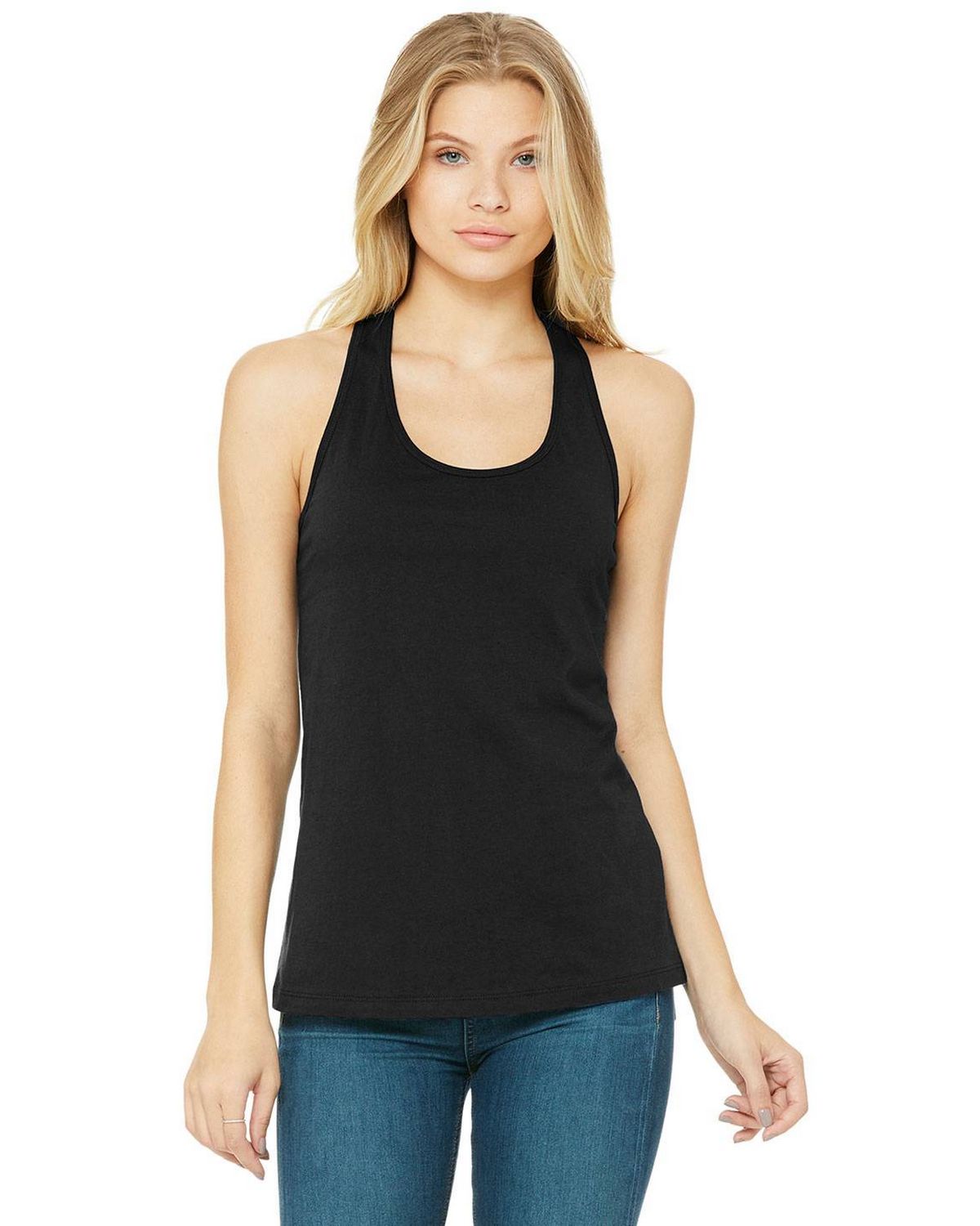 B6008 Bella + Canvas Ladies Jersey Racerback Tank