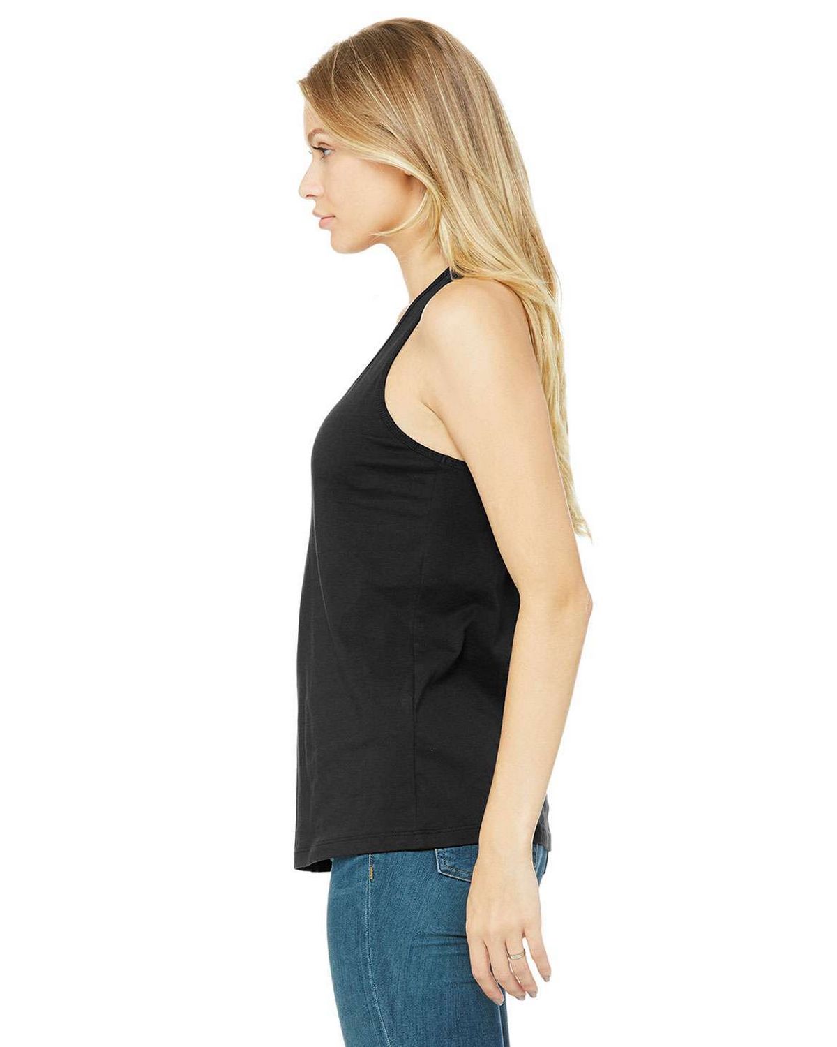 B6008 Bella + Canvas Ladies Jersey Racerback Tank - Siide Image