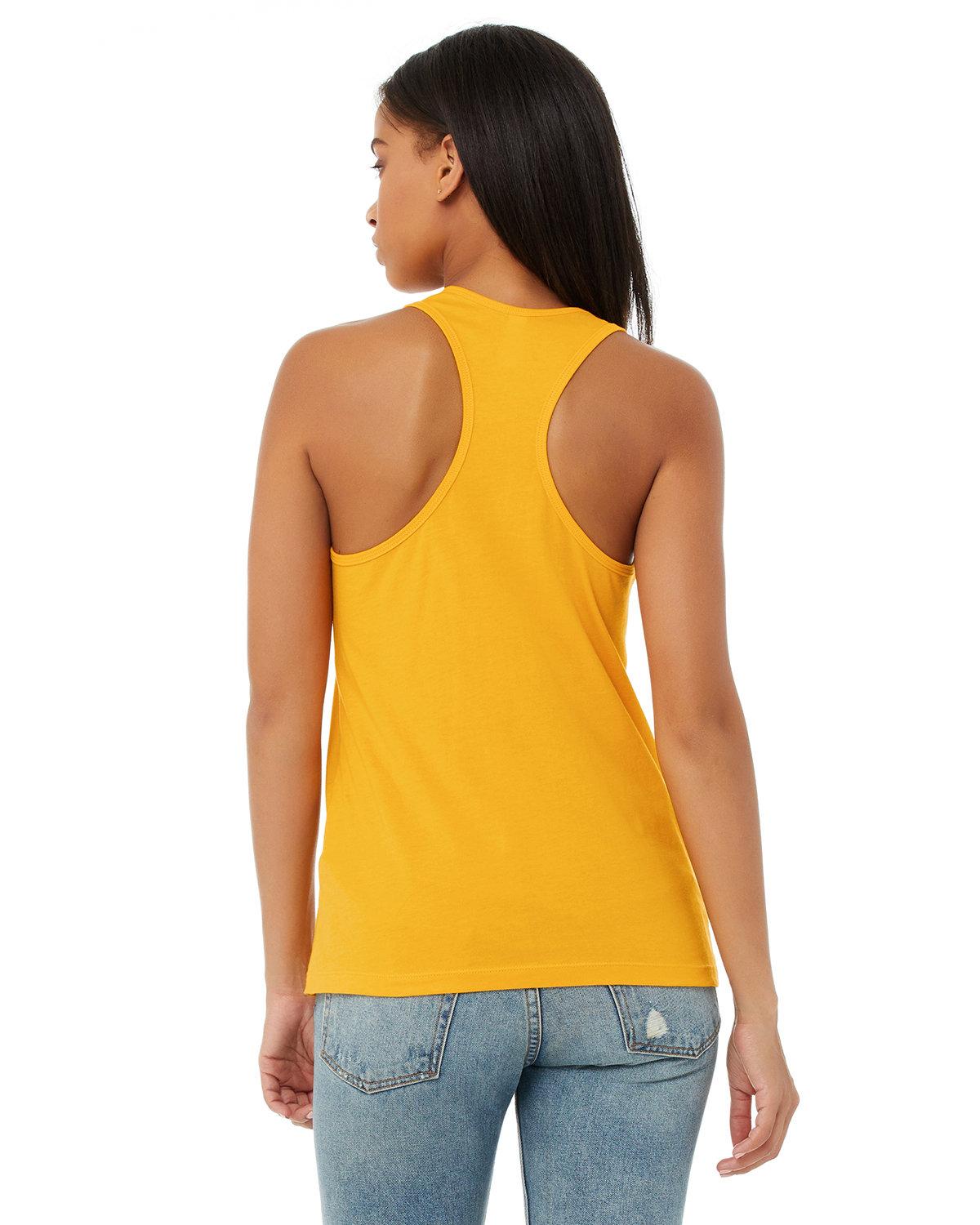 B6008 Bella + Canvas Ladies Jersey Racerback Tank - Back Image