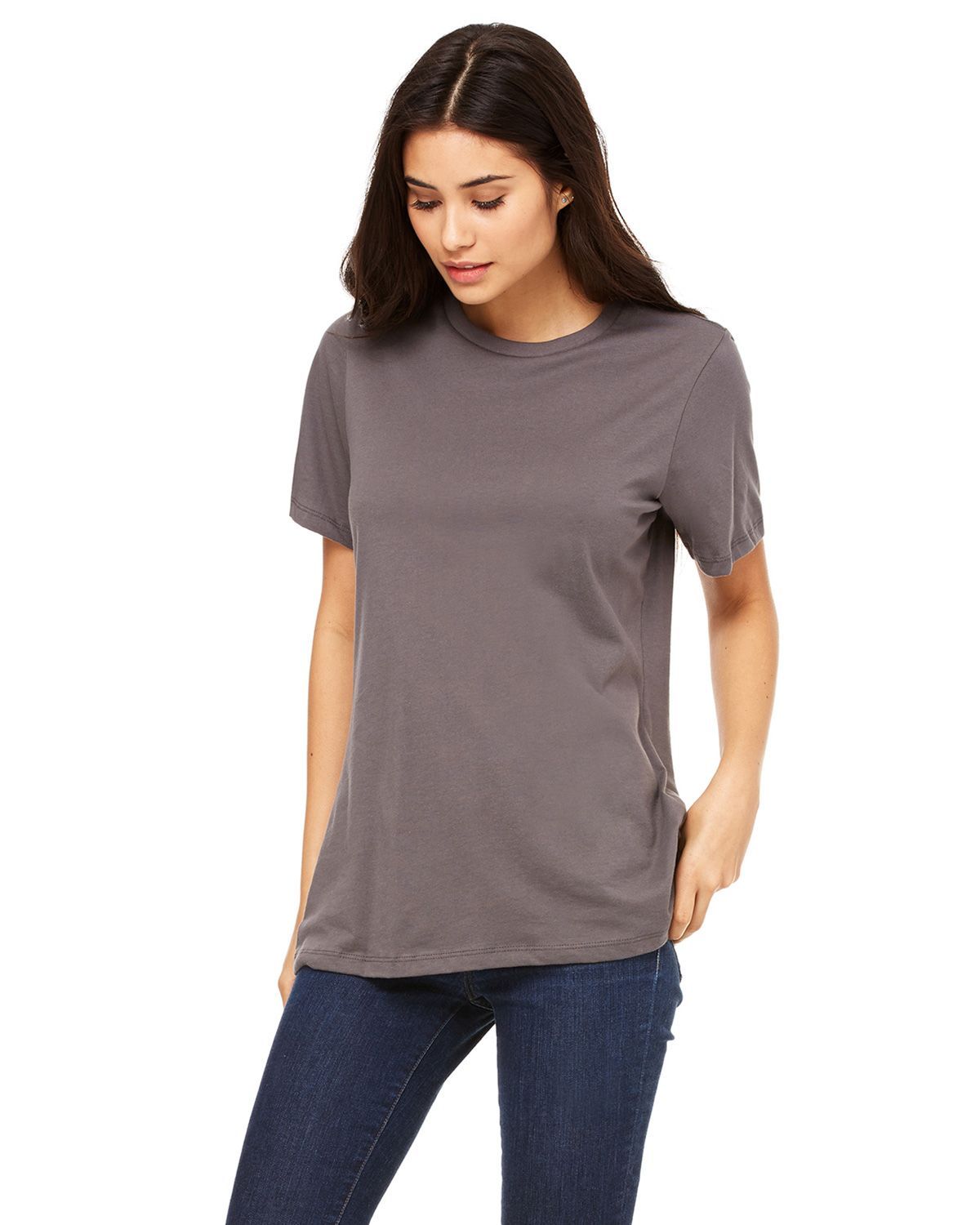 Bella + Canvas Direct to Film (DTF) B6400 Ladies Relaxed Jersey Short-Sleeve T-Shirt