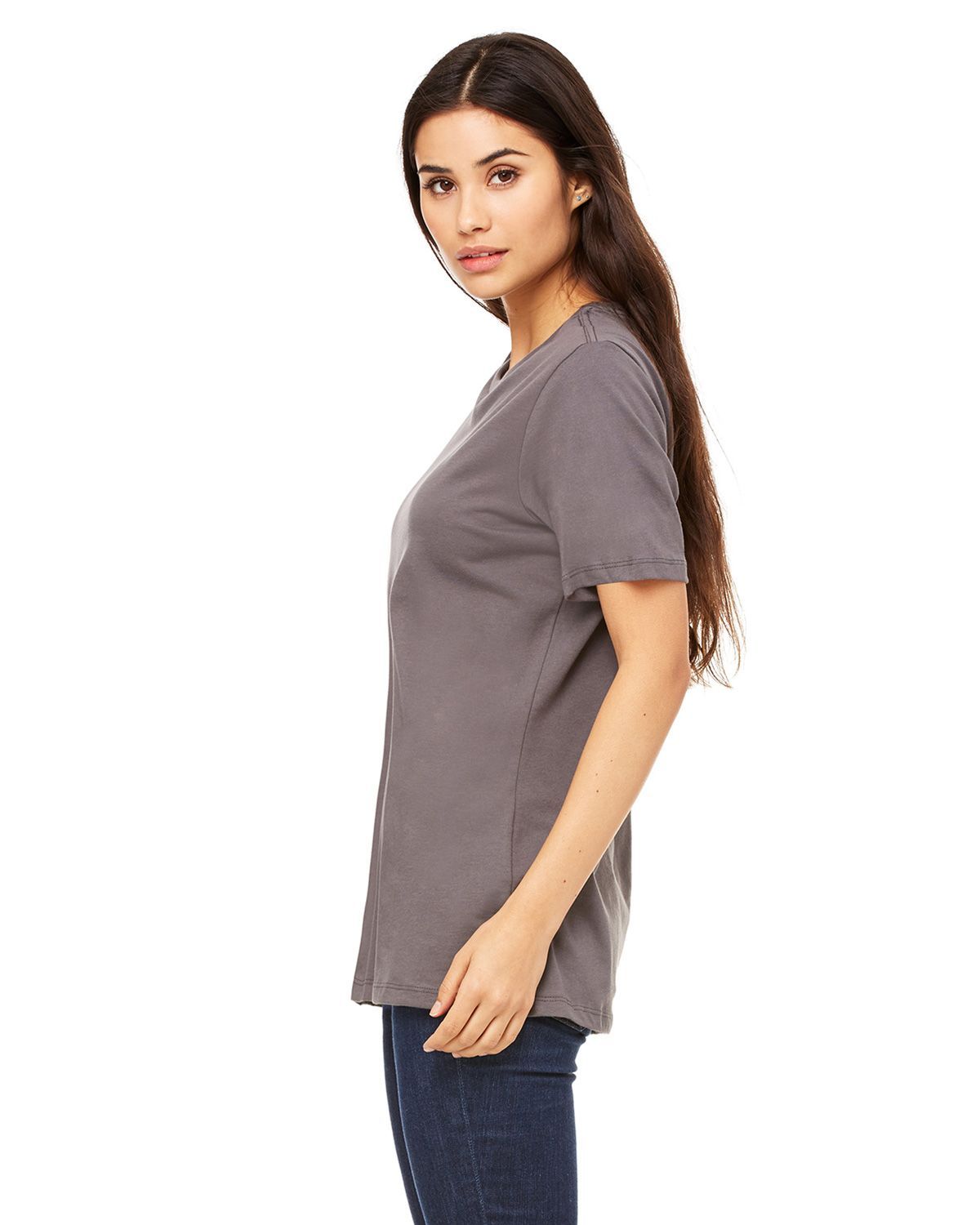Bella + Canvas Direct to Film (DTF) B6400 Ladies Relaxed Jersey Short-Sleeve T-Shirt - Siide Image