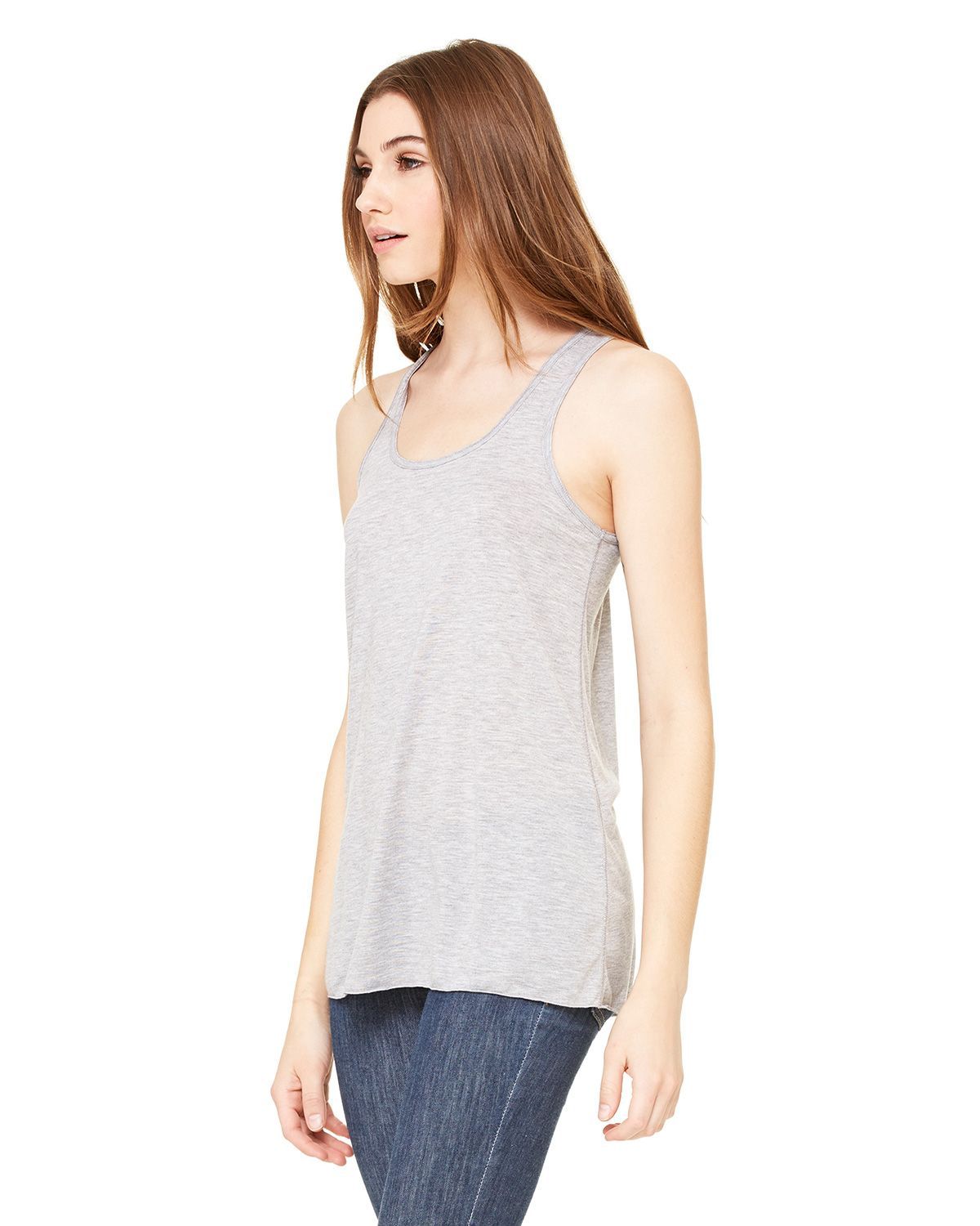 B8800 Bella + Canvas Ladies Flowy Racerback Tank - Siide Image