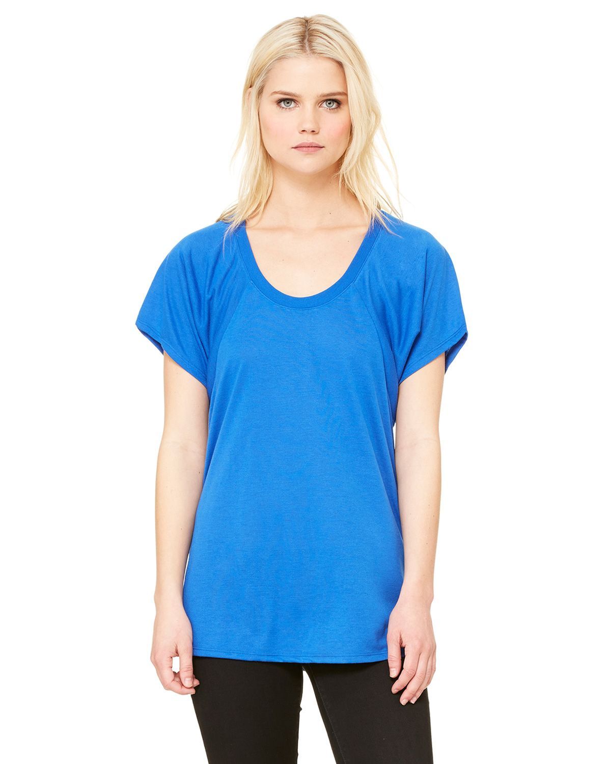 B8801 Bella + Canvas Ladies Flowy Raglan T-Shirt