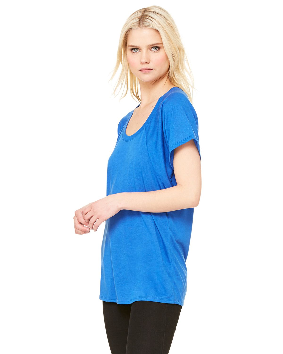B8801 Bella + Canvas Ladies Flowy Raglan T-Shirt - Siide Image