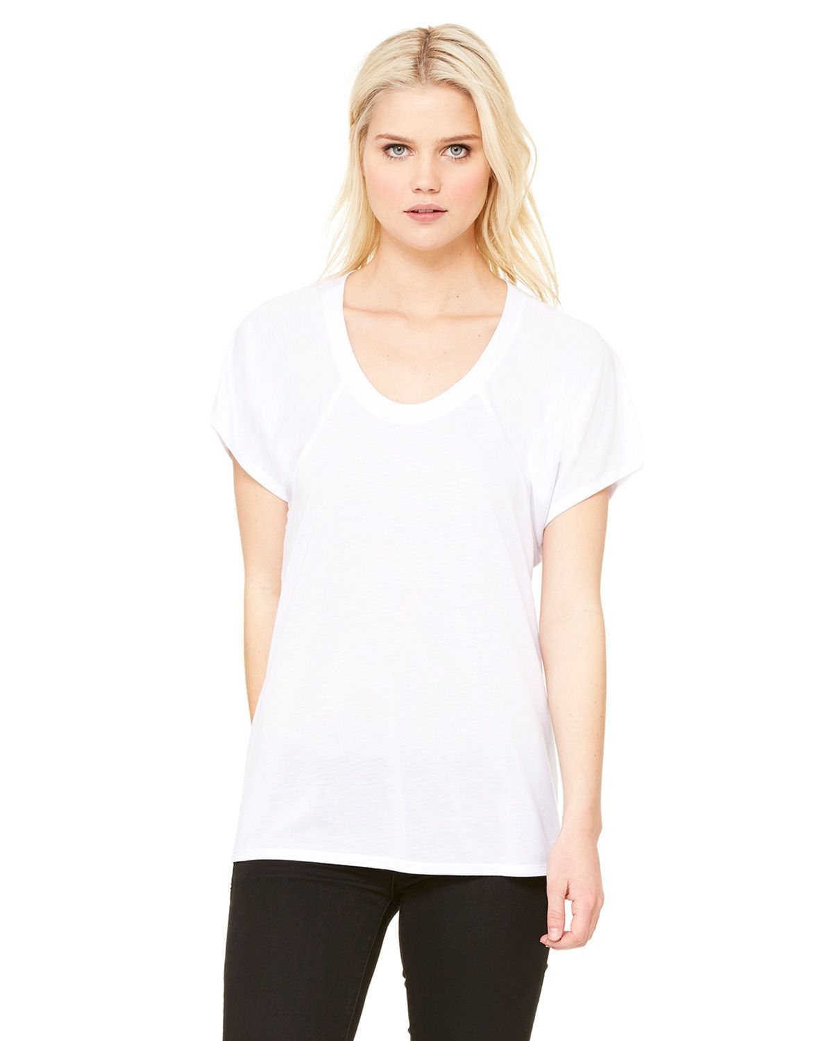 B8801 Bella + Canvas Ladies Flowy Raglan T-Shirt B8801 Bella + Canvas Ladies Flowy Raglan T-Shirt
