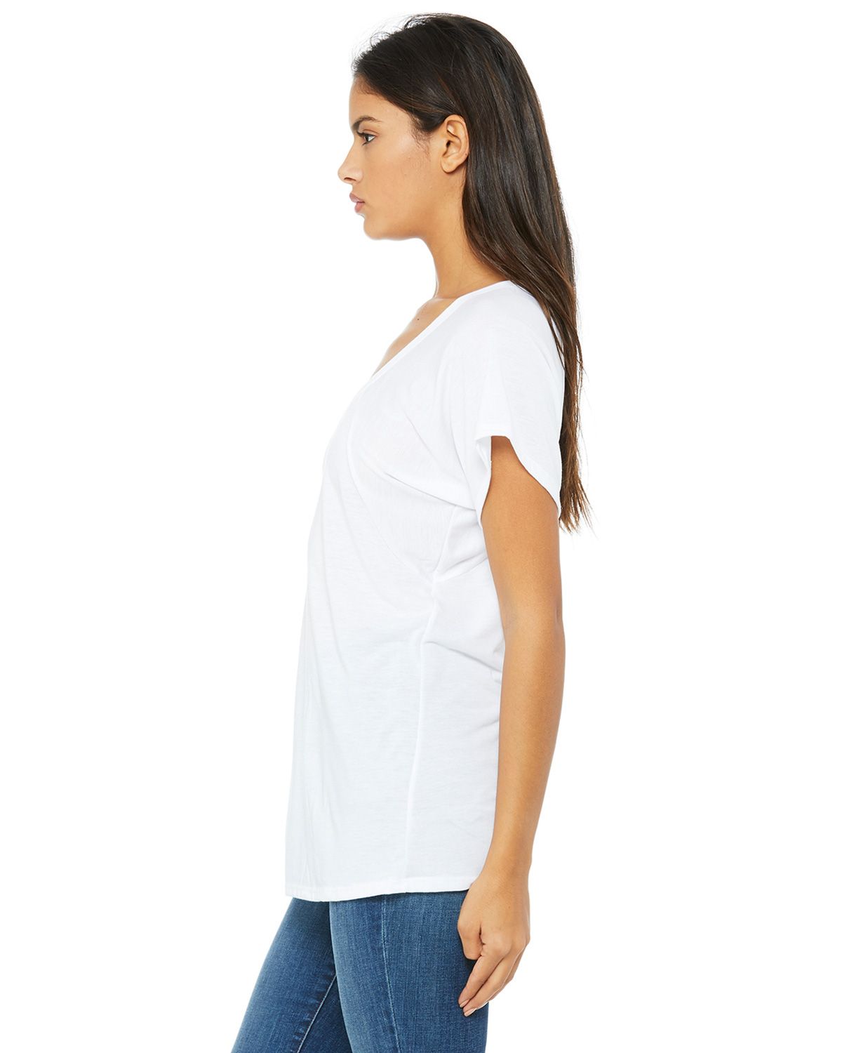 B8801 Bella + Canvas Ladies Flowy Raglan T-Shirt B8801 Bella + Canvas Ladies Flowy Raglan T-Shirt - Siide Image