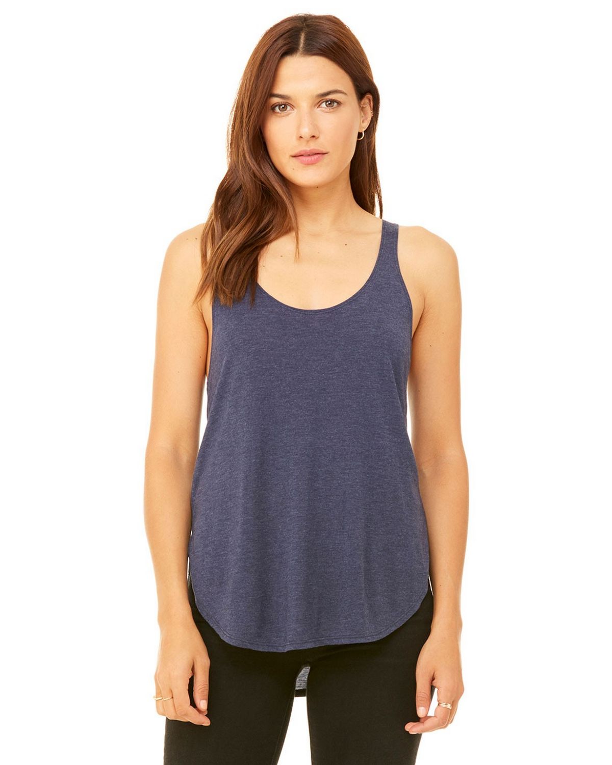 B8802 Bella + Canvas Ladies Flowy Side Slit Tank