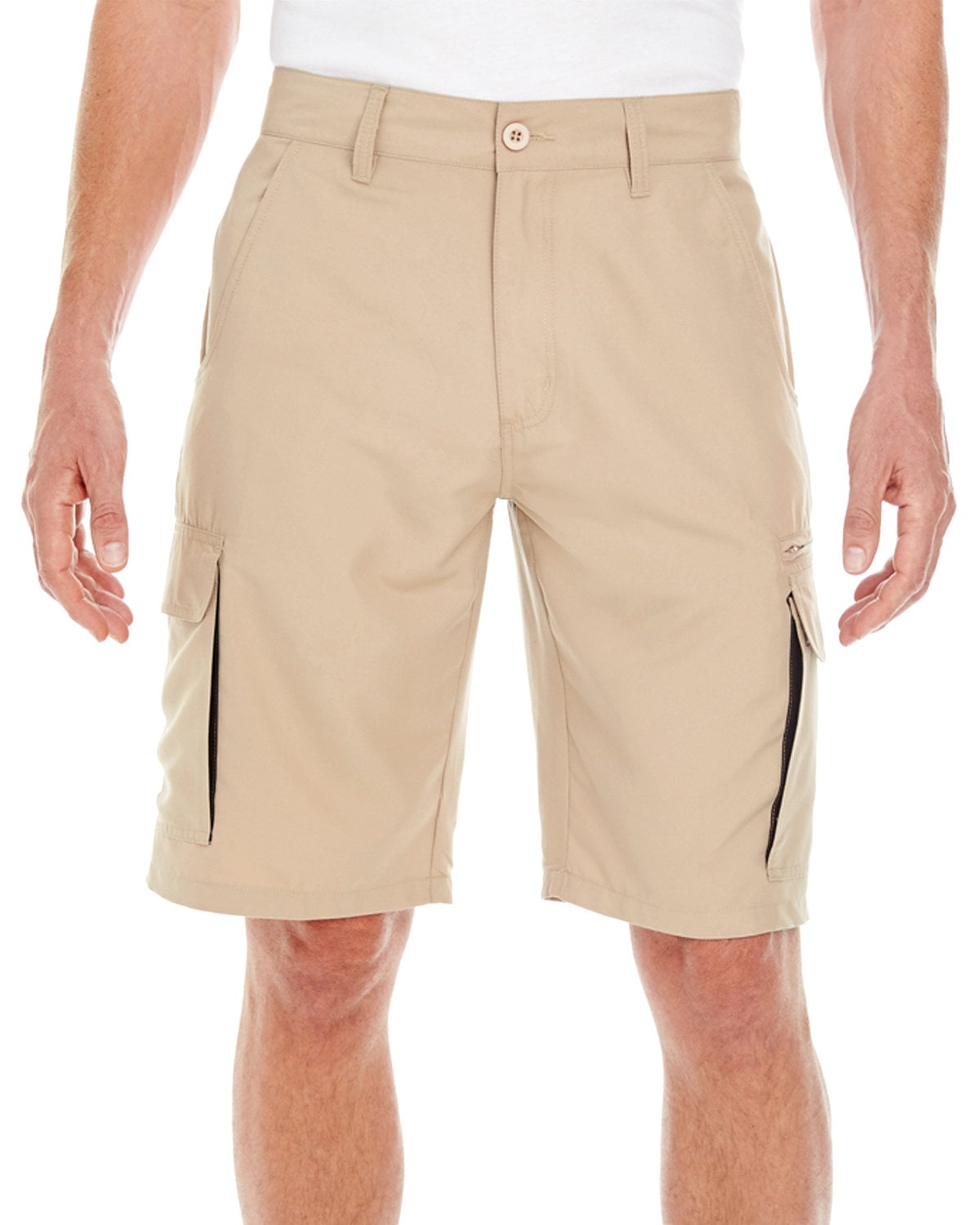B9803 Burnside Mens Microfiber Cargo Short