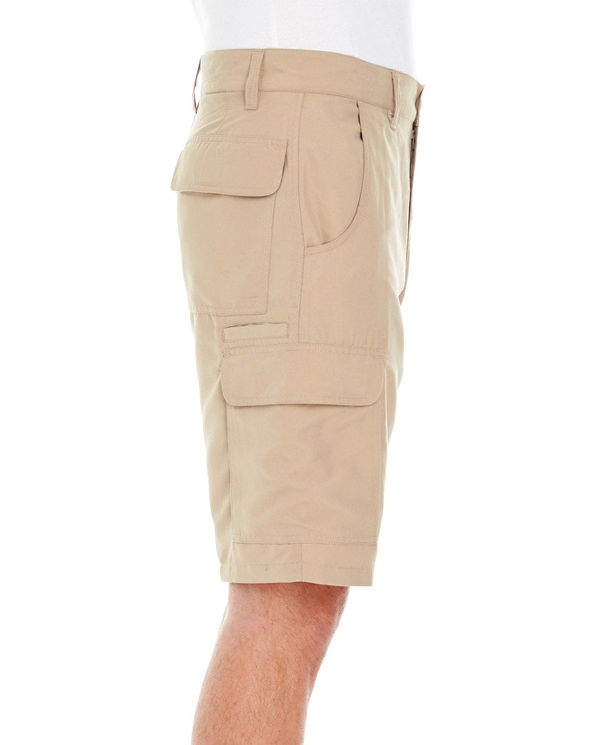 B9803 Burnside Mens Microfiber Cargo Short - Siide Image