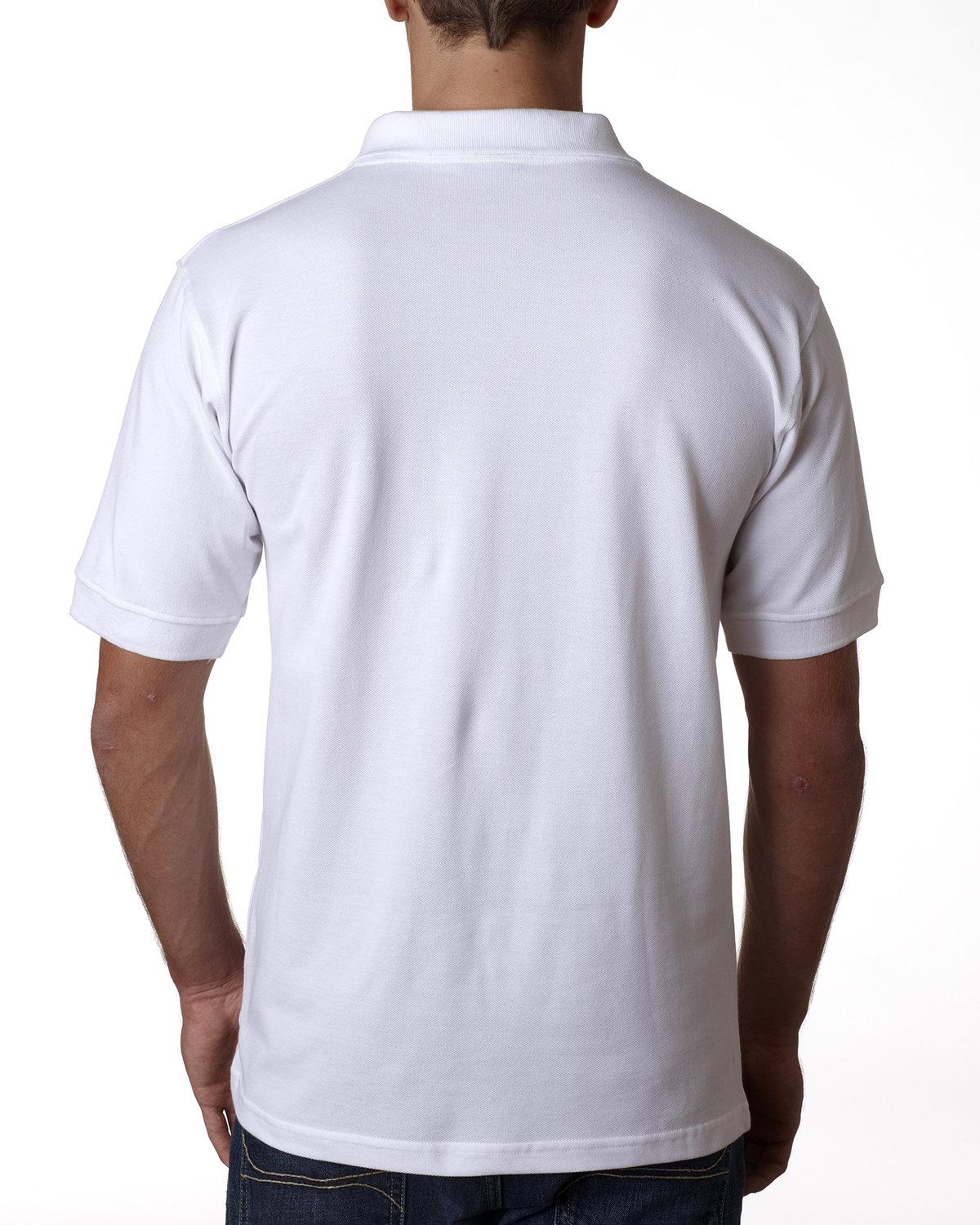 BA1000 Bayside Adult 6.1 oz., Cotton Piqué Polo - Back Image