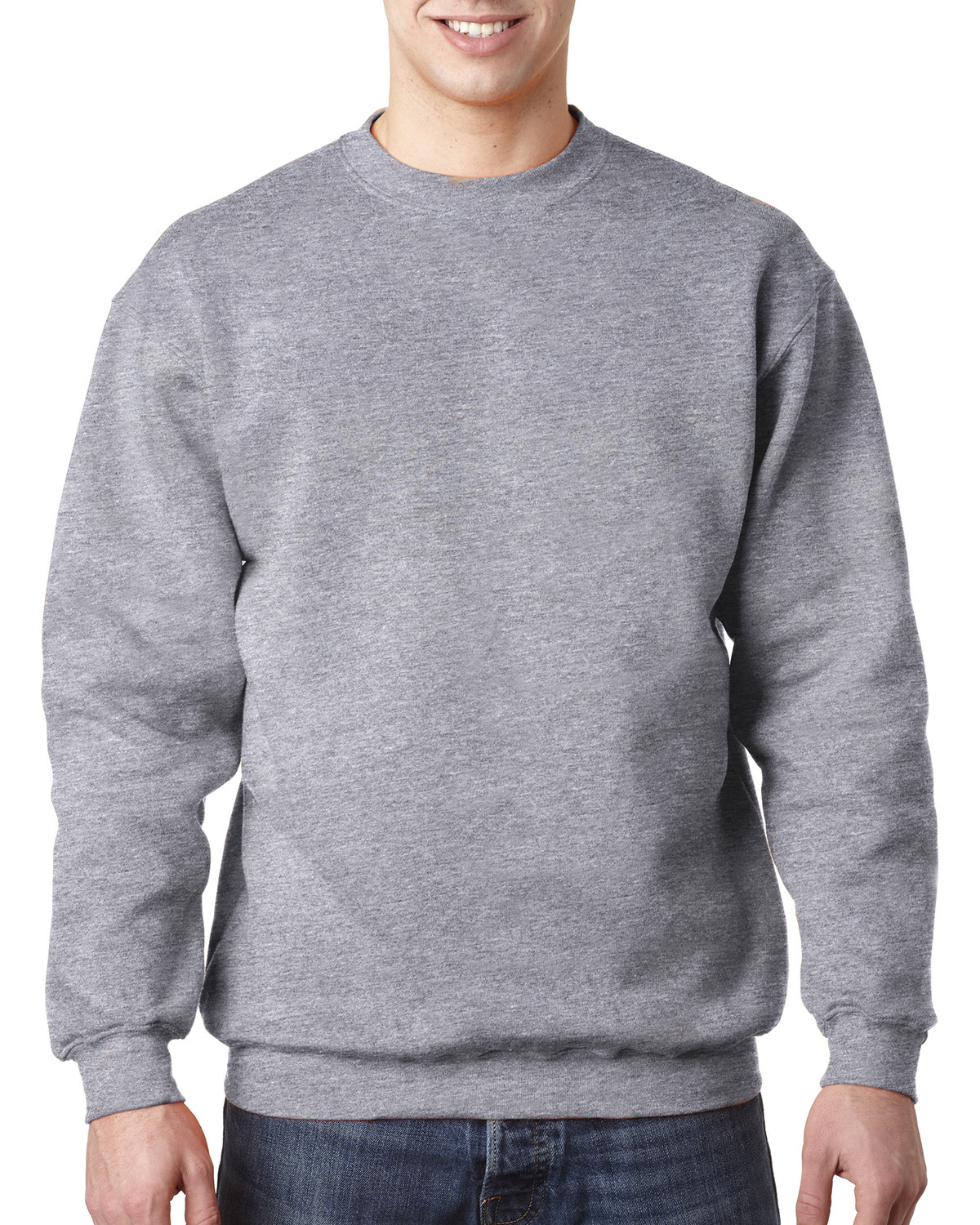 BA1102 Bayside Adult 9.5 oz., 80/20 Heavyweight Crewneck Sweatshirt BA1102 Bayside Adult 9.5 oz., 80/20 Heavyweight Crewneck Sweatshirt