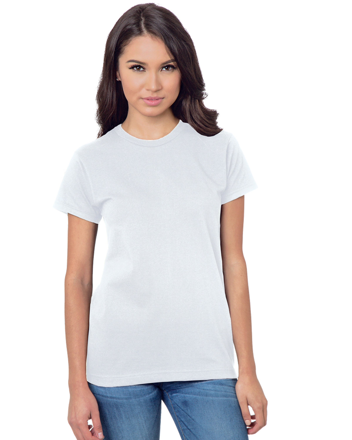 BA3075 Bayside Ladies Union-Made 6.1 oz., Cotton T-Shirt BA3075 Bayside Ladies Union-Made 6.1 oz., Cotton T-Shirt