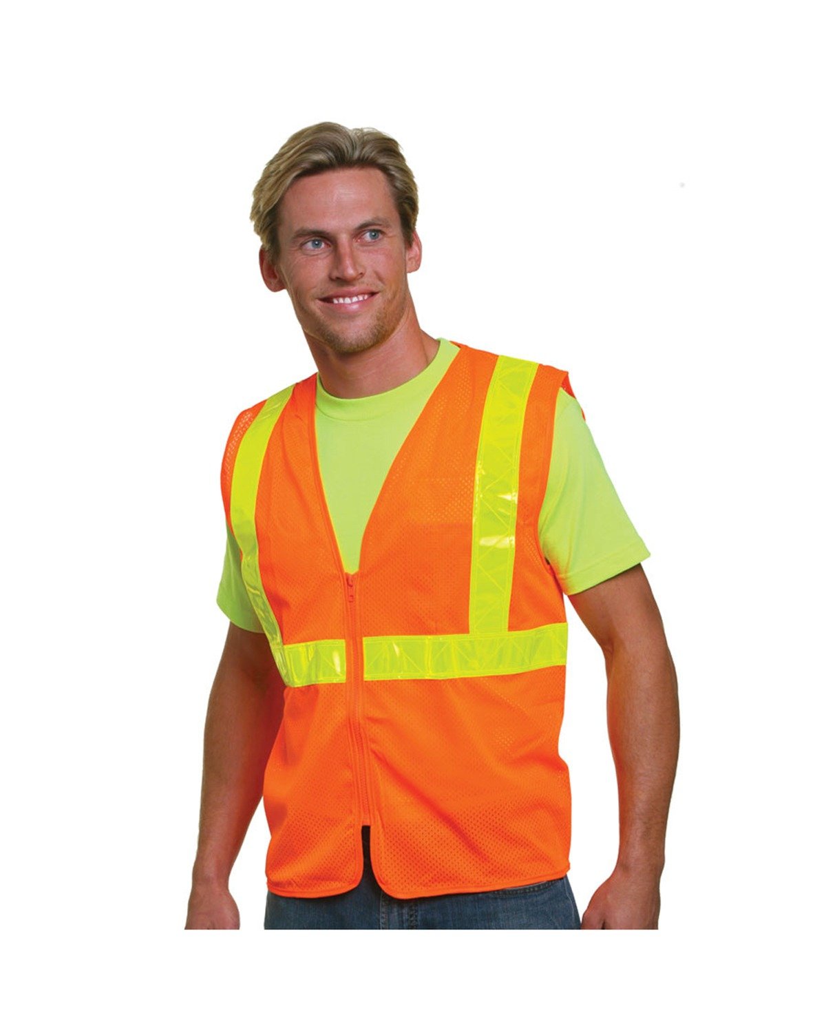 BA3780 Bayside ANSI Mesh Vest BA3780 Bayside ANSI Mesh Vest