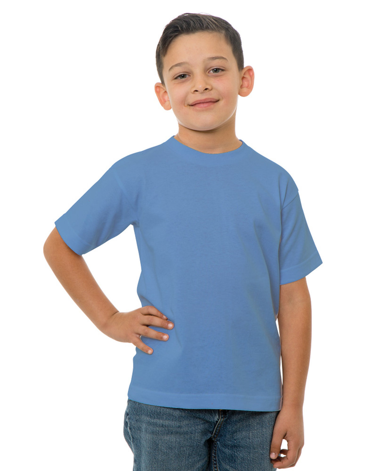BA4100 Bayside Youth 6.1 oz., 100 % Cotton T-Shirt BA4100 Bayside Youth 6.1 oz., 100 % Cotton T-Shirt