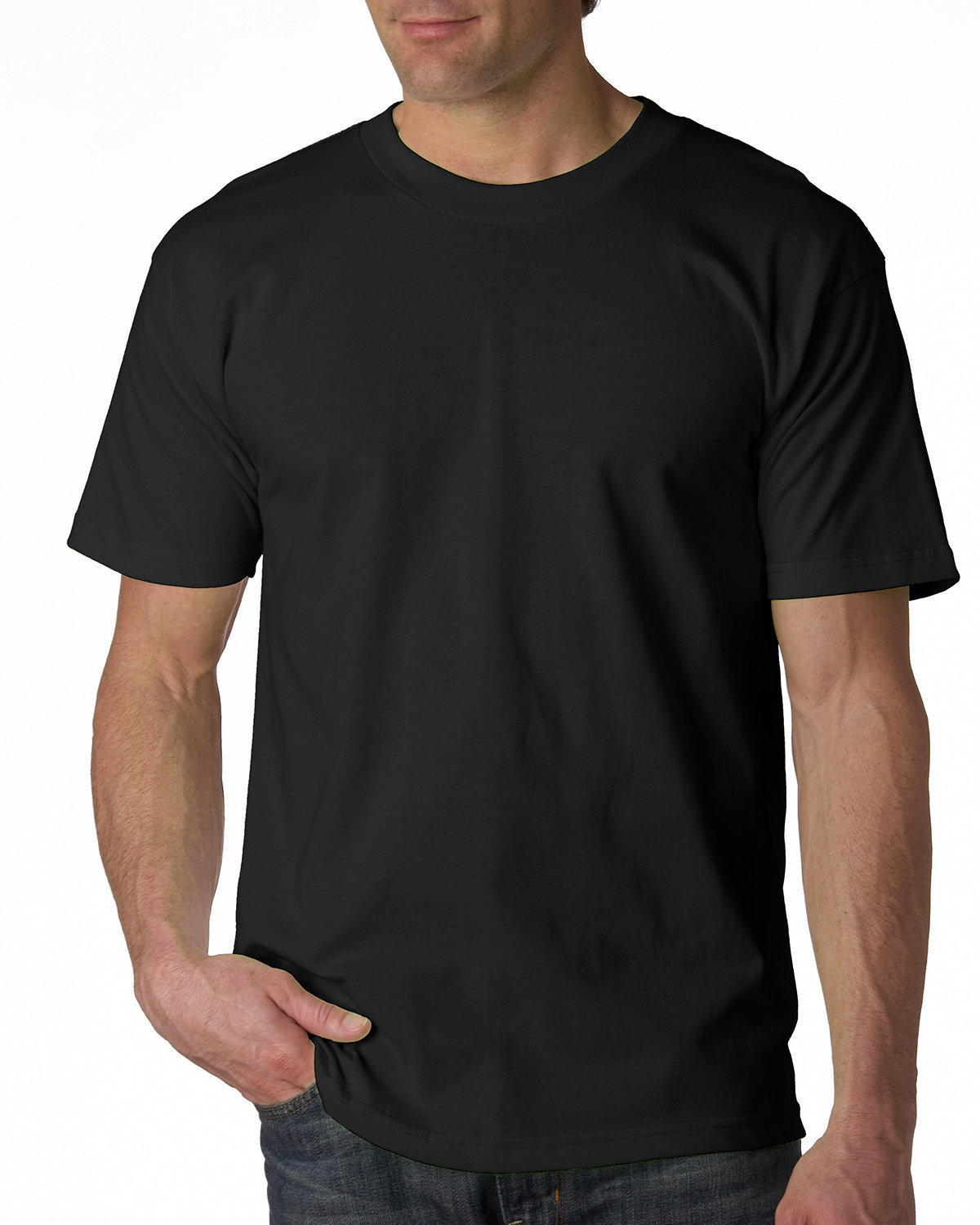 BA5100 Bayside Adult 6.1 oz., Short-Sleeve Cotton T-Shirt BA5100 Bayside Adult 6.1 oz., Short-Sleeve Cotton T-Shirt