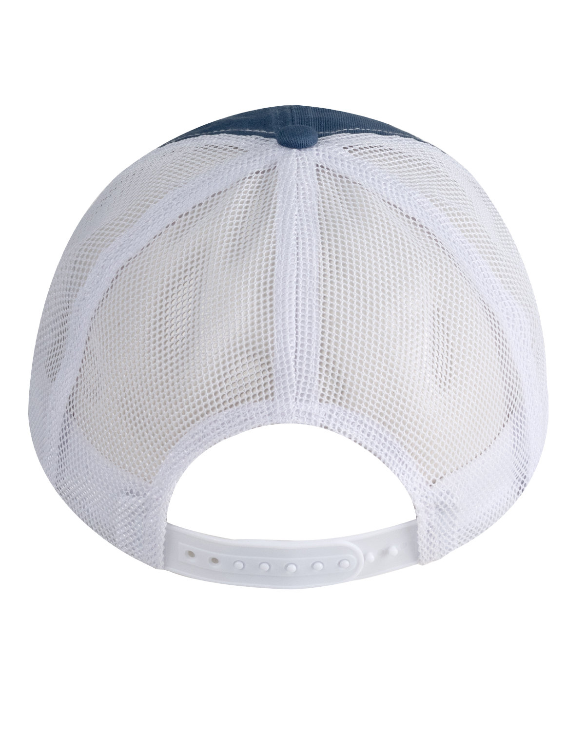 BA601 Big Accessories Washed Trucker Cap - Back Image