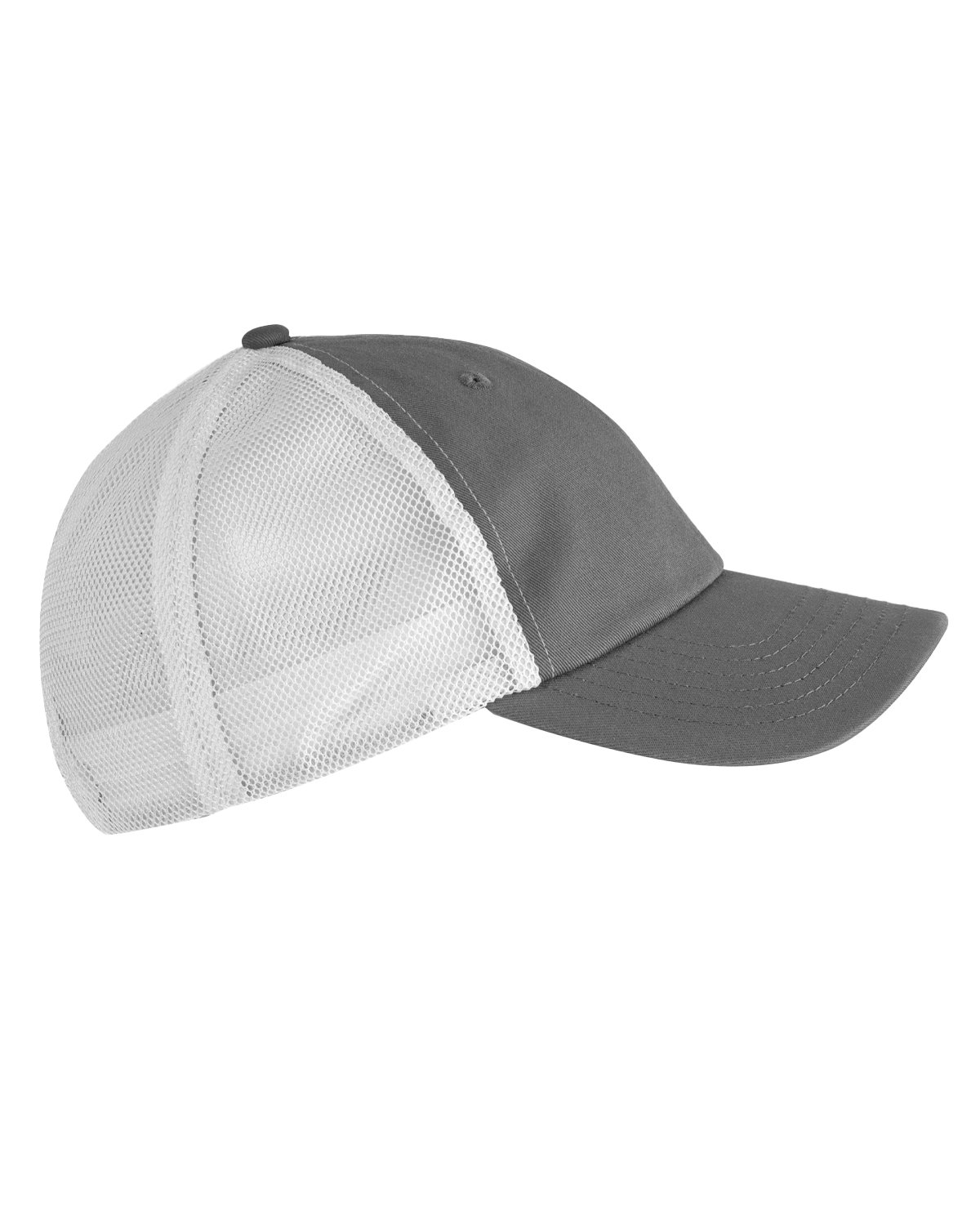 BA601 Big Accessories Washed Trucker Cap BA601 Big Accessories Washed Trucker Cap - Siide Image