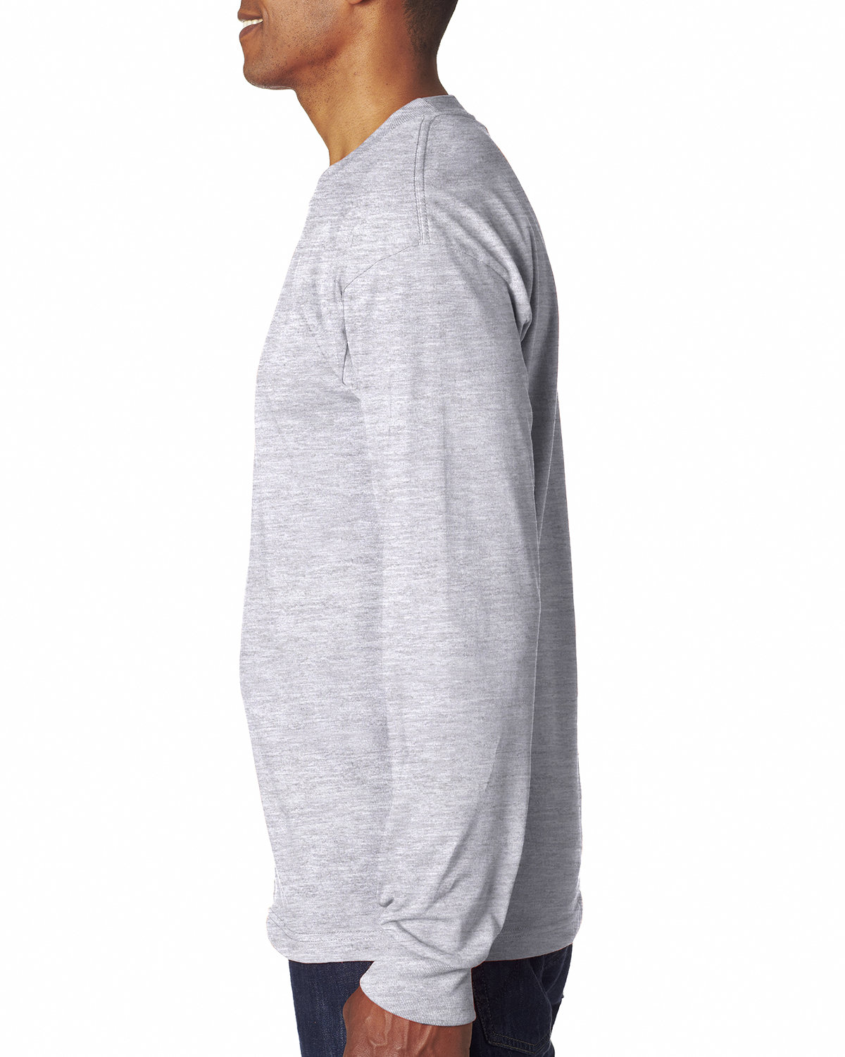 BA6100 Bayside Adult 6.1 oz., 100% Cotton Long Sleeve T-Shirt - Siide Image